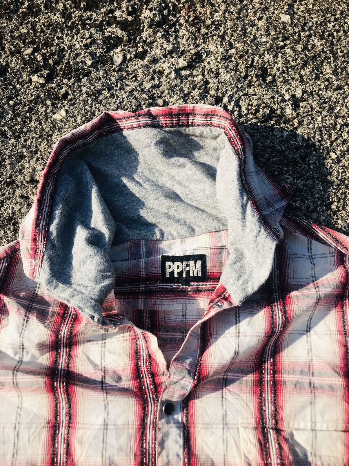 Japanese Brand × PPFM Vintage PPFM Button up shirt Size US L / EU 52-54 / 3 - 3 Thumbnail