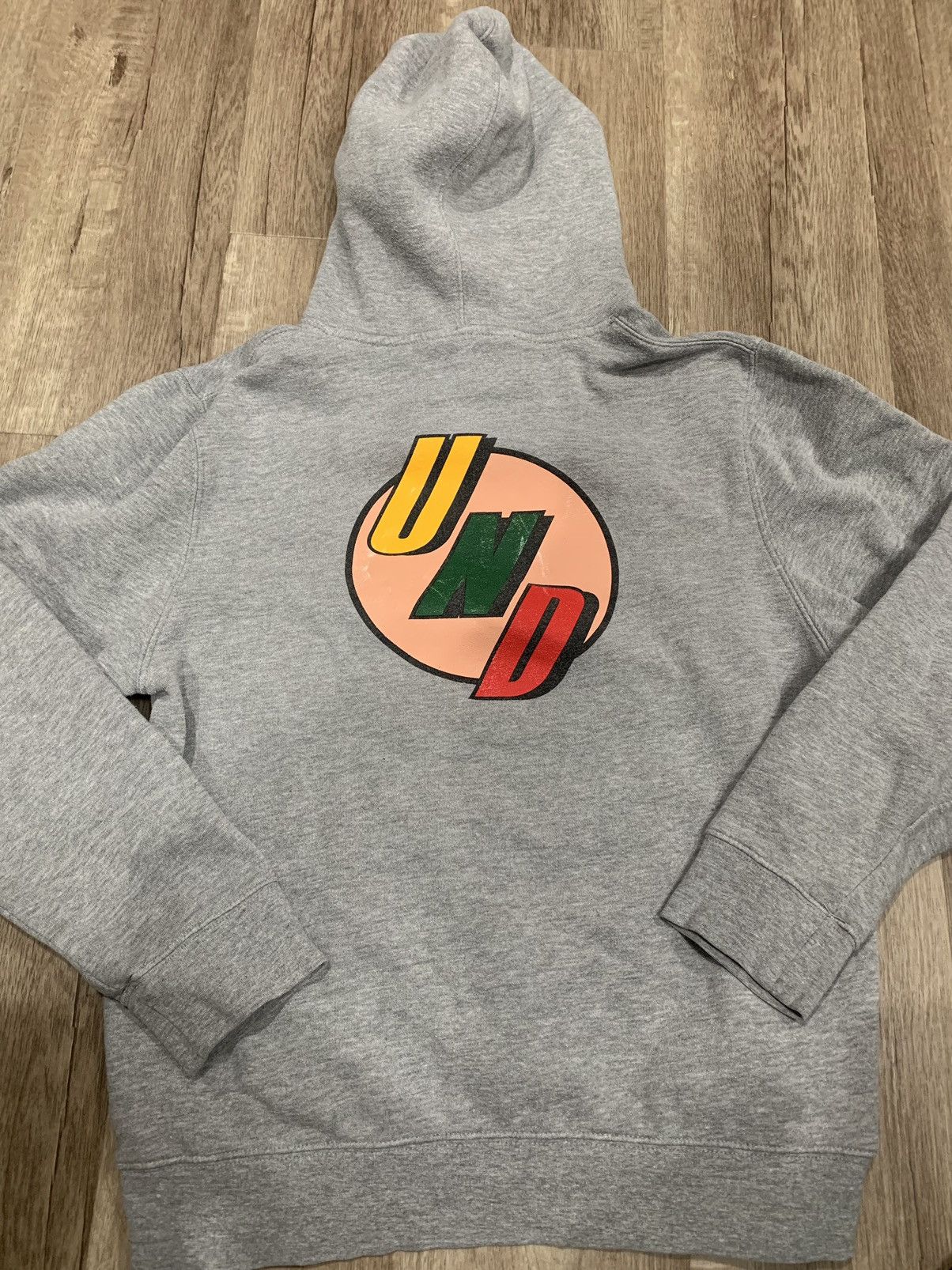 Undefeated Undefeated “UND” logo grey hoodie Size US M / EU 48-50 / 2 - 4 Thumbnail