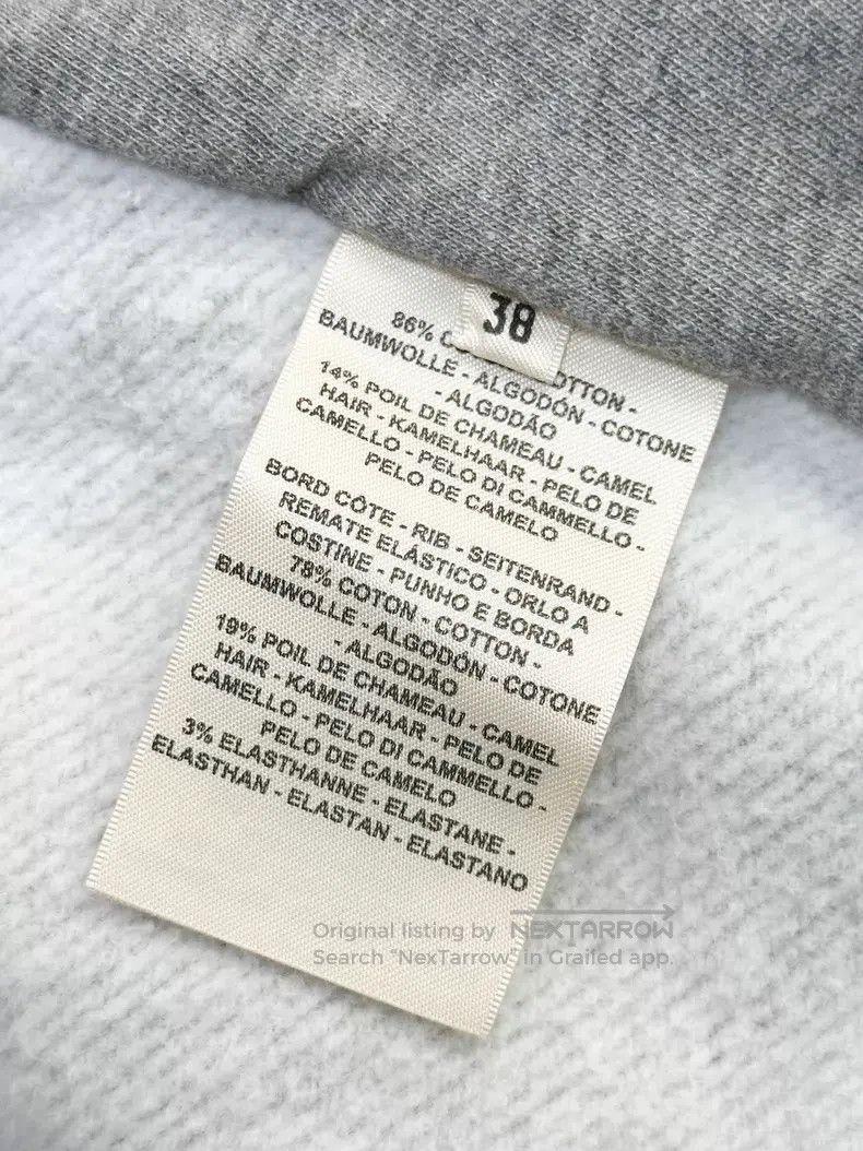 Hermes Hermes Grey Chain Print Women's Pilot Fleece Jacket Jacket Size XS / US 0-2 / IT 36-38 - 6 Thumbnail