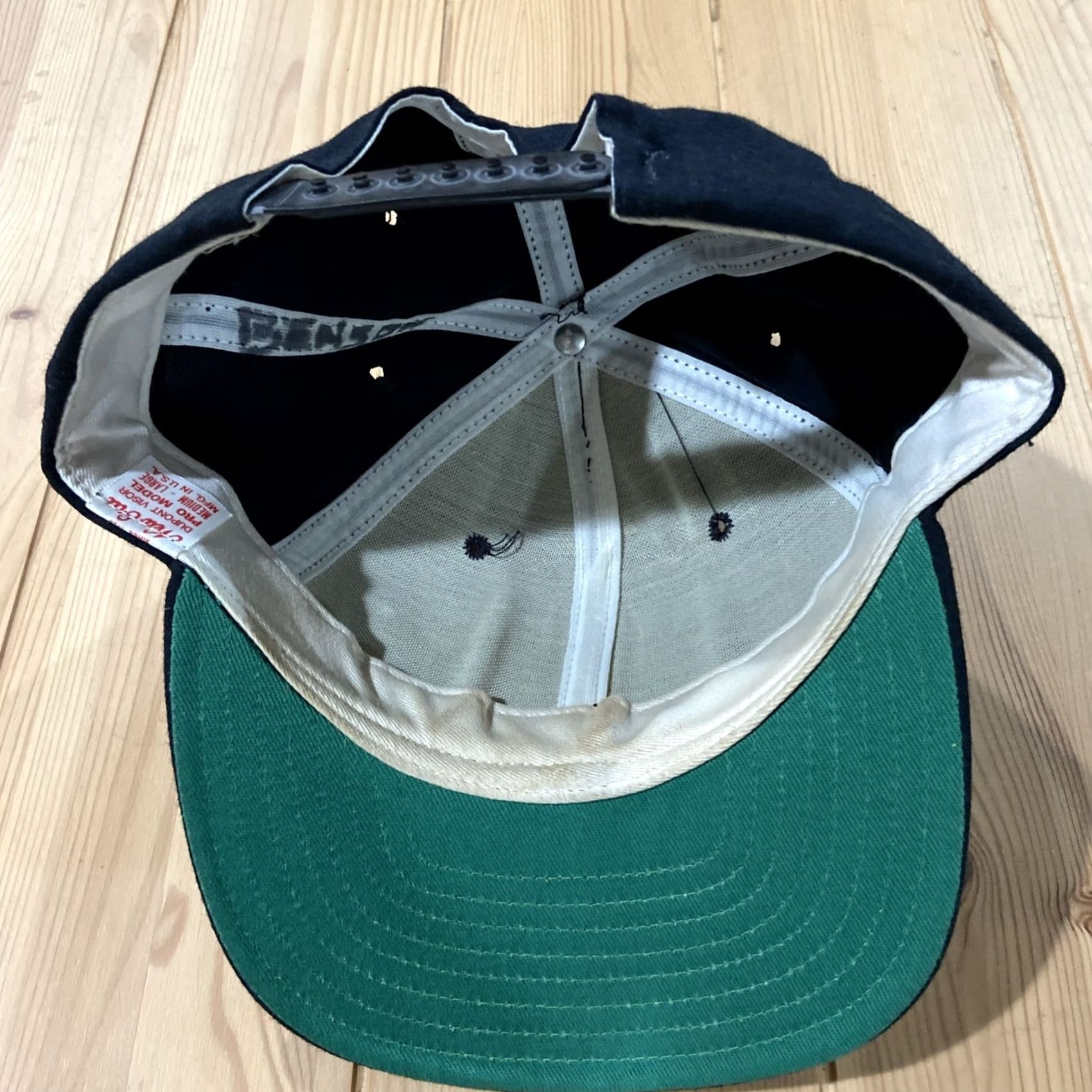 Vintage VINTAGE Top Gun Snapback Paramount Movie Maverick Hat M/L Cast & Crew Blue Men L Size US L / EU 52-54 / 3 - 4 Thumbnail
