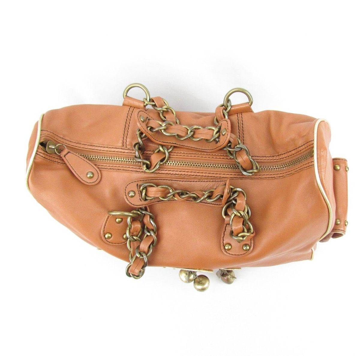 Betsey Johnson Rare Betsey Johnson Brown Leather Rocking Cherry Bag Size ONE SIZE - 4 Thumbnail