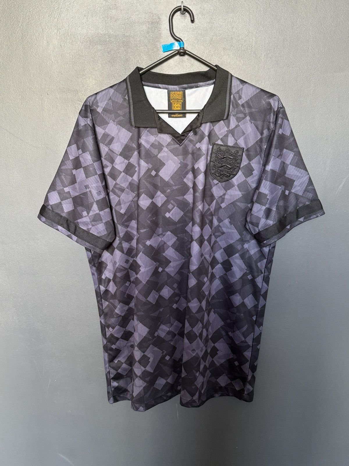 Other England National Team 1990 Blackout Football Soccer Jersey Size US XL / EU 56 / 4 - 1 Thumbnail