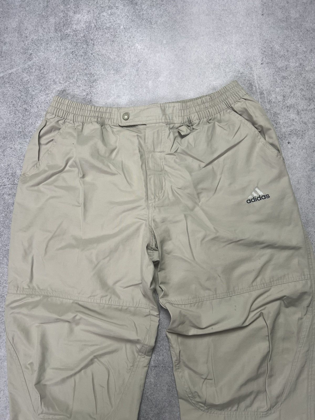 Adidas Vintage Adidas 90s Nylon Baggy Parachute Drill Y2K Pants Size US 30 / EU 46 - 5 Thumbnail