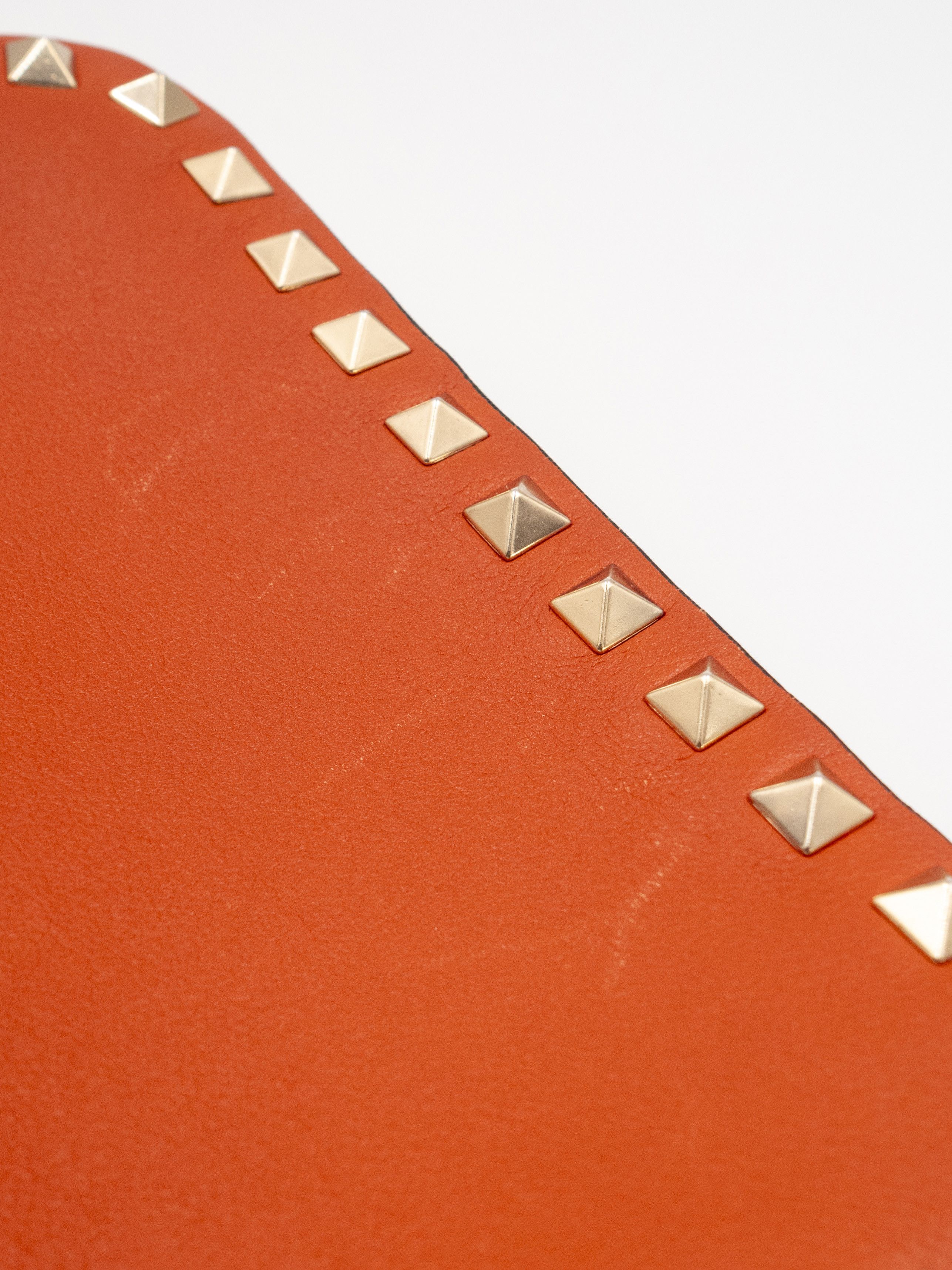 Valentino Dusty Orange Rockstud Camera Bag Size ONE SIZE - 9 Thumbnail