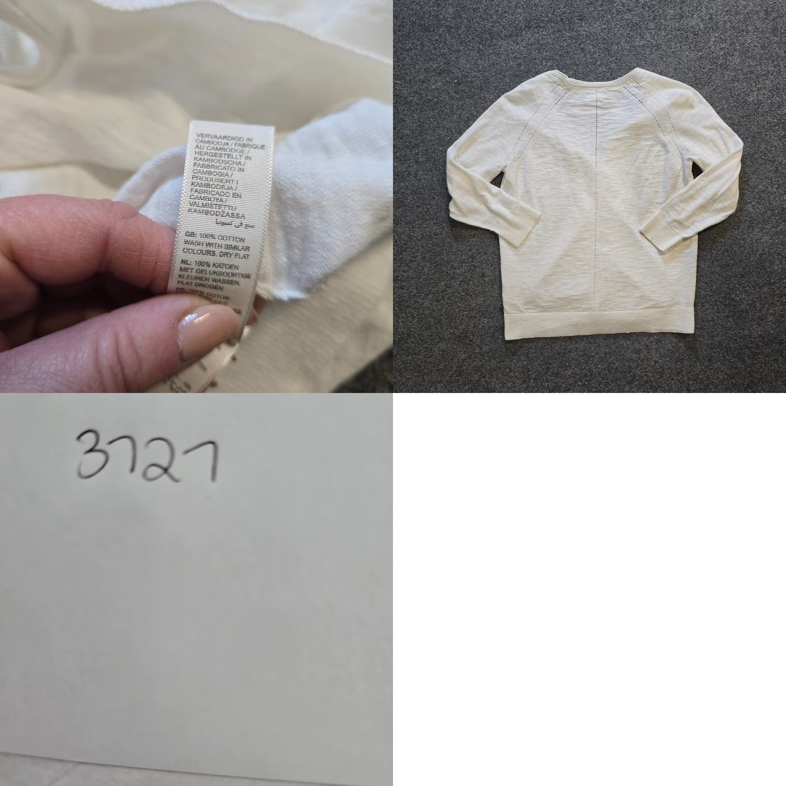 FatFace Fat Face Sweater Cardigan Womens Size 8 White Lightweight Capsule Button Casual Knit Regular Size M / US 6-8 / IT 42-44 - 8 Thumbnail