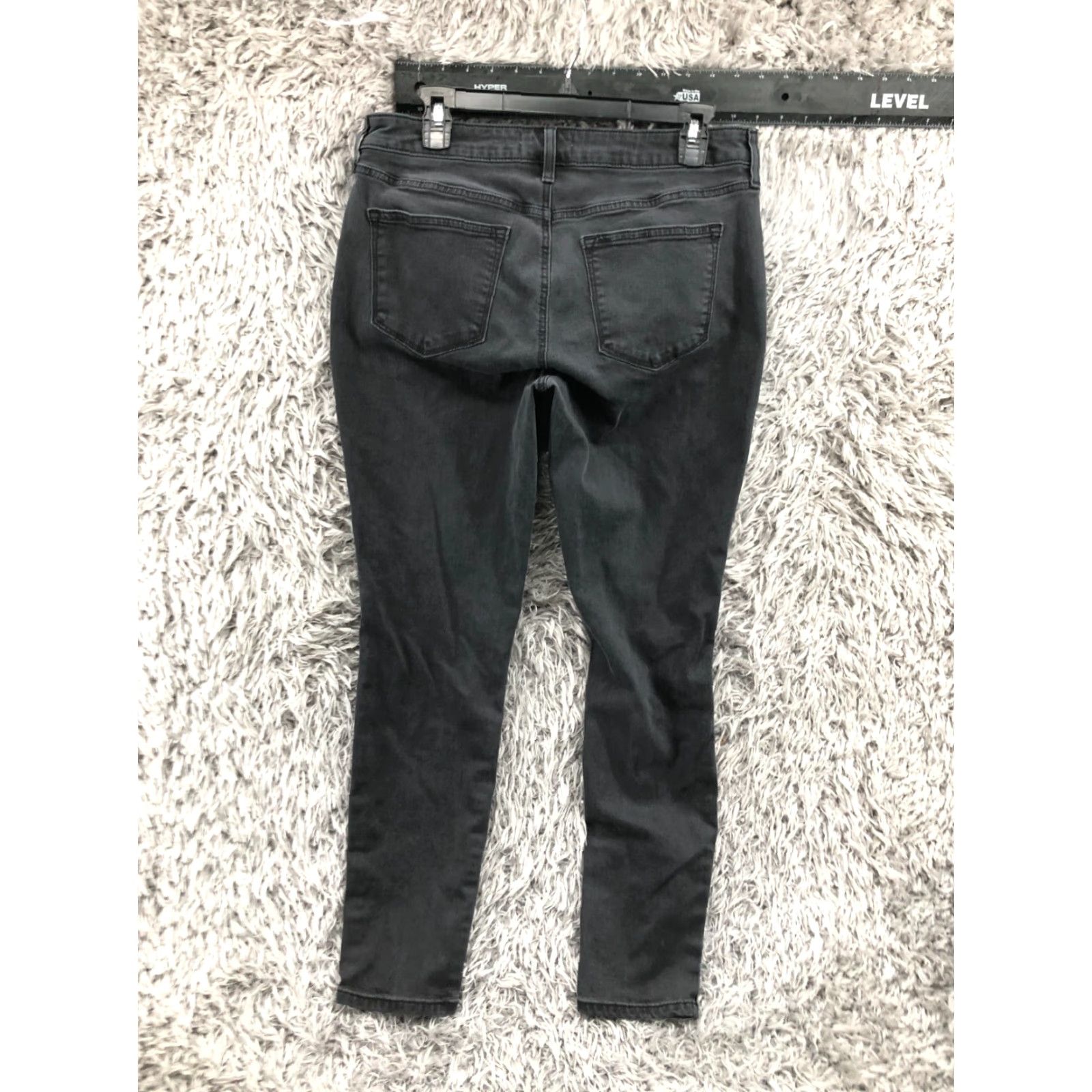 Vintage Sonoma Jeans Womens Skinny Size 12 Dark Wash Black Size 34" / US 12 / IT 48 - 7 Thumbnail