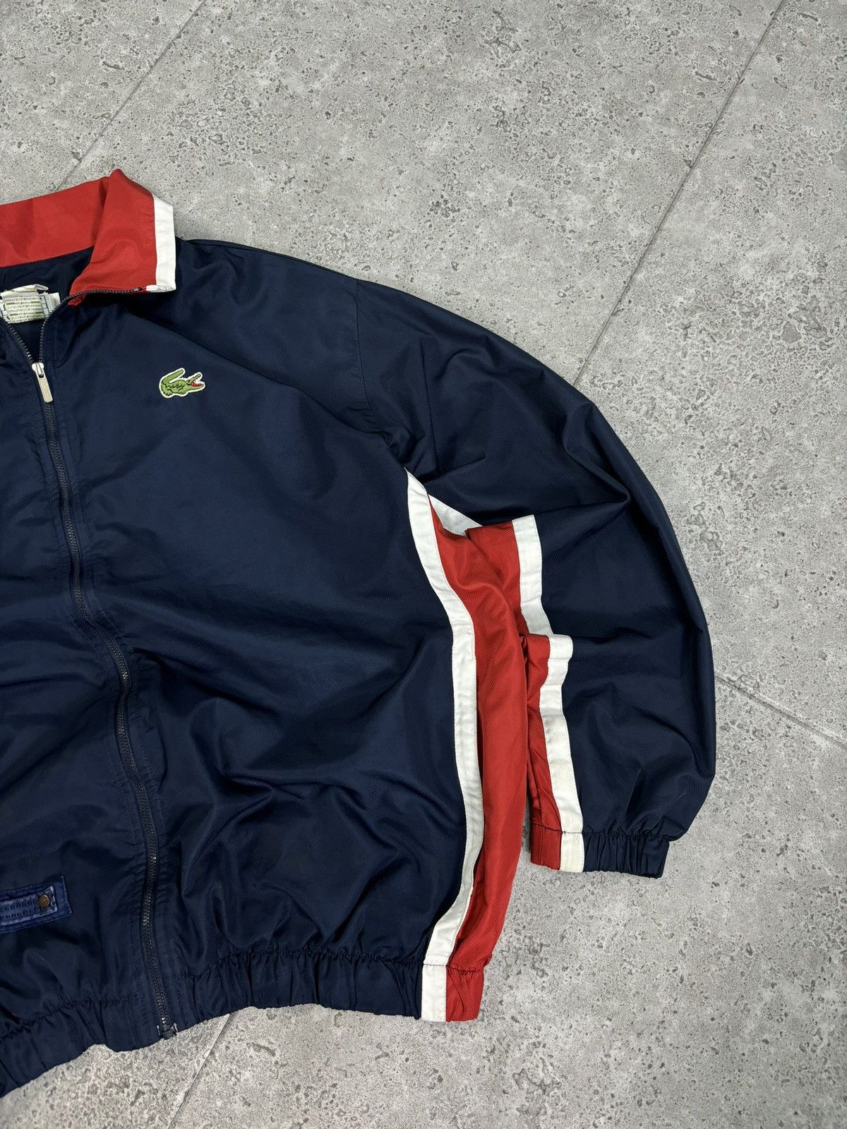 Lacoste × Vintage 2000s Lacoste Boxy Windbreaker Big Logo Old Money Gorpcore Size US M / EU 48-50 / 2 - 2 Thumbnail