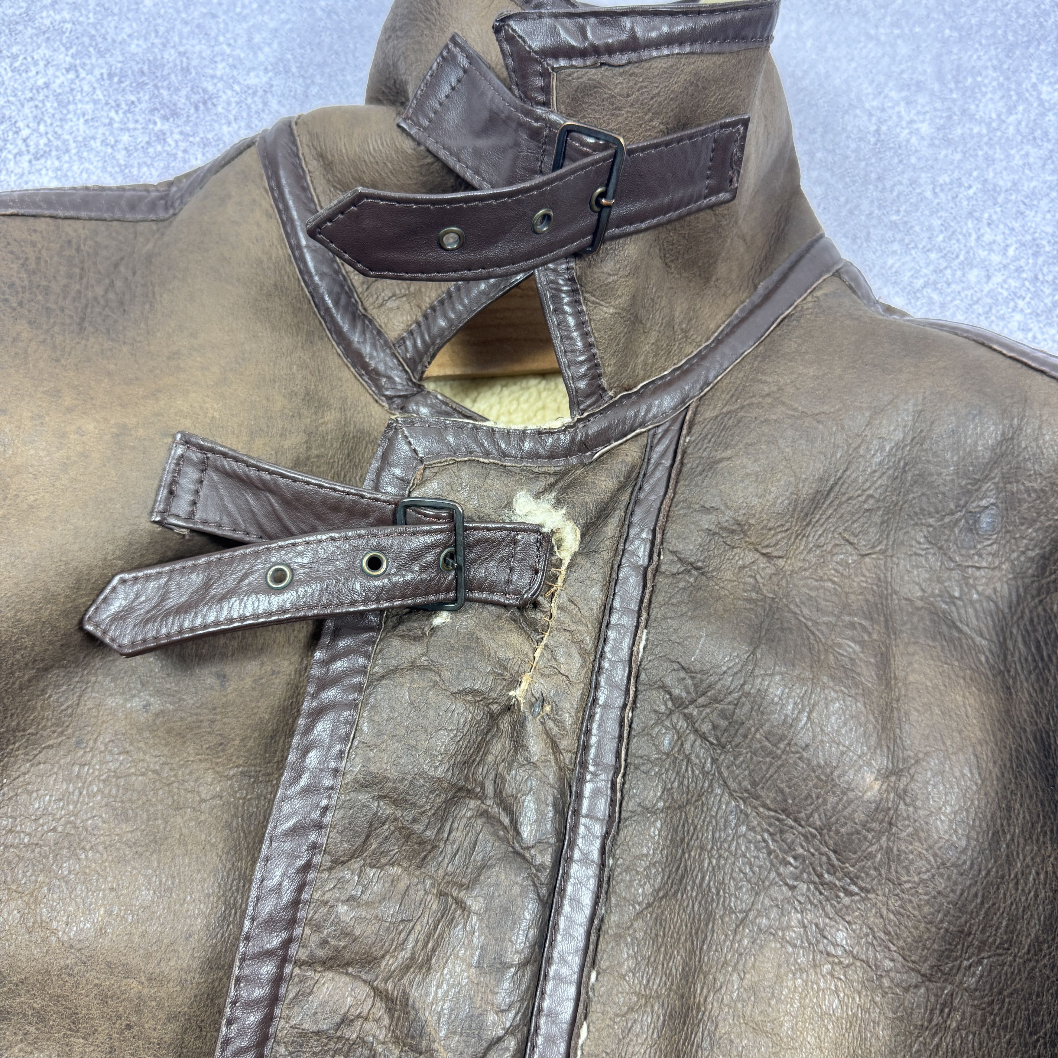 Aviator Nation Vintage Pierre Jacques Aviator Leather Jacket Size L / 52 Size US L / EU 52-54 / 3 - 12 Thumbnail