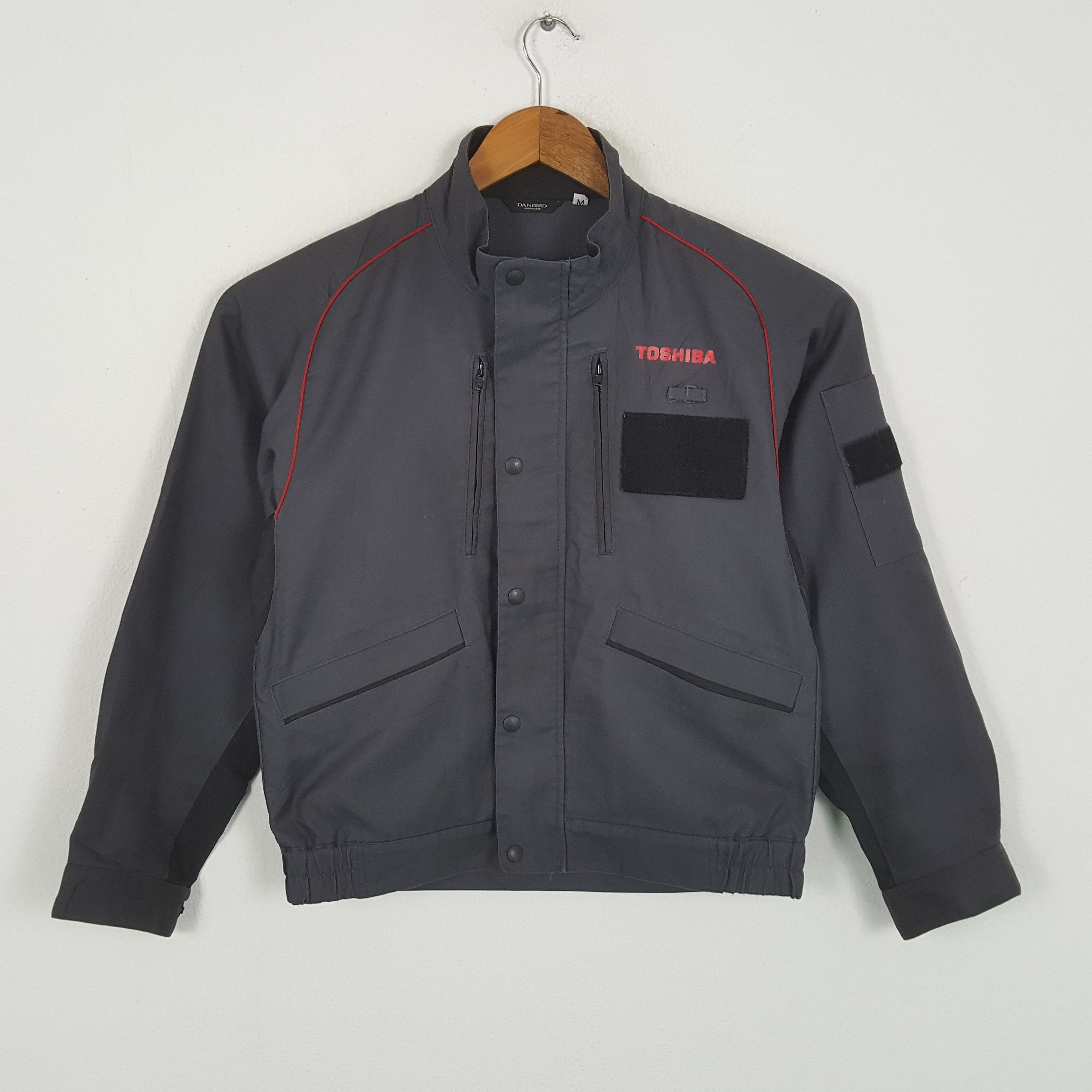 Vintage Vintage TOSHIBA Japanese Electronic Company Staff Jacket Size US M / EU 48-50 / 2 - 1 Thumbnail