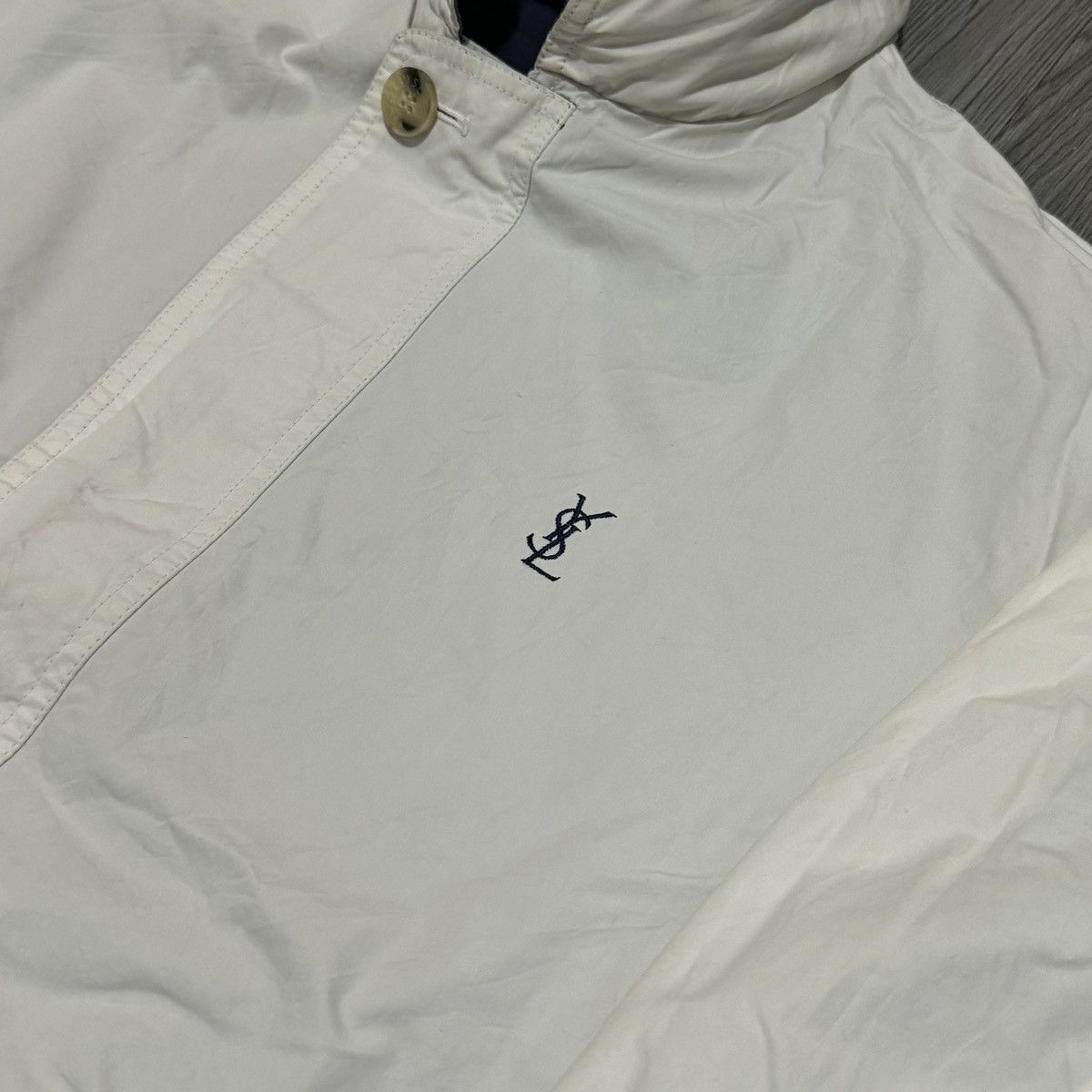 Saint Laurent Paris × Yves Saint Laurent Yves Saint Laurent Two Tone Reversible Parka Jacket Size US M / EU 48-50 / 2 - 14 Thumbnail