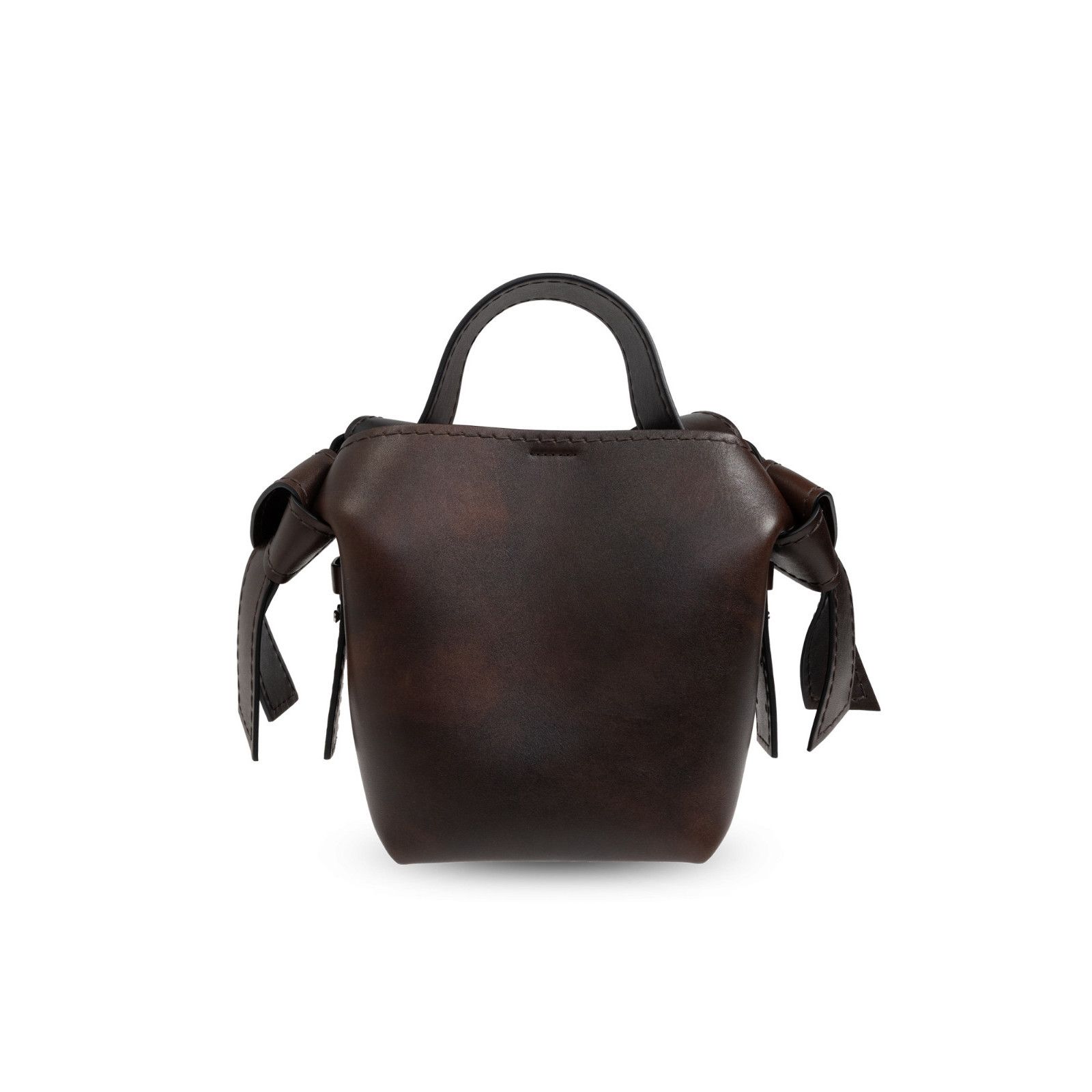 Acne Studios ACNE STUDIOS Bucket Brown Leather Shoulder Bag New Size ONE SIZE - 2 Thumbnail