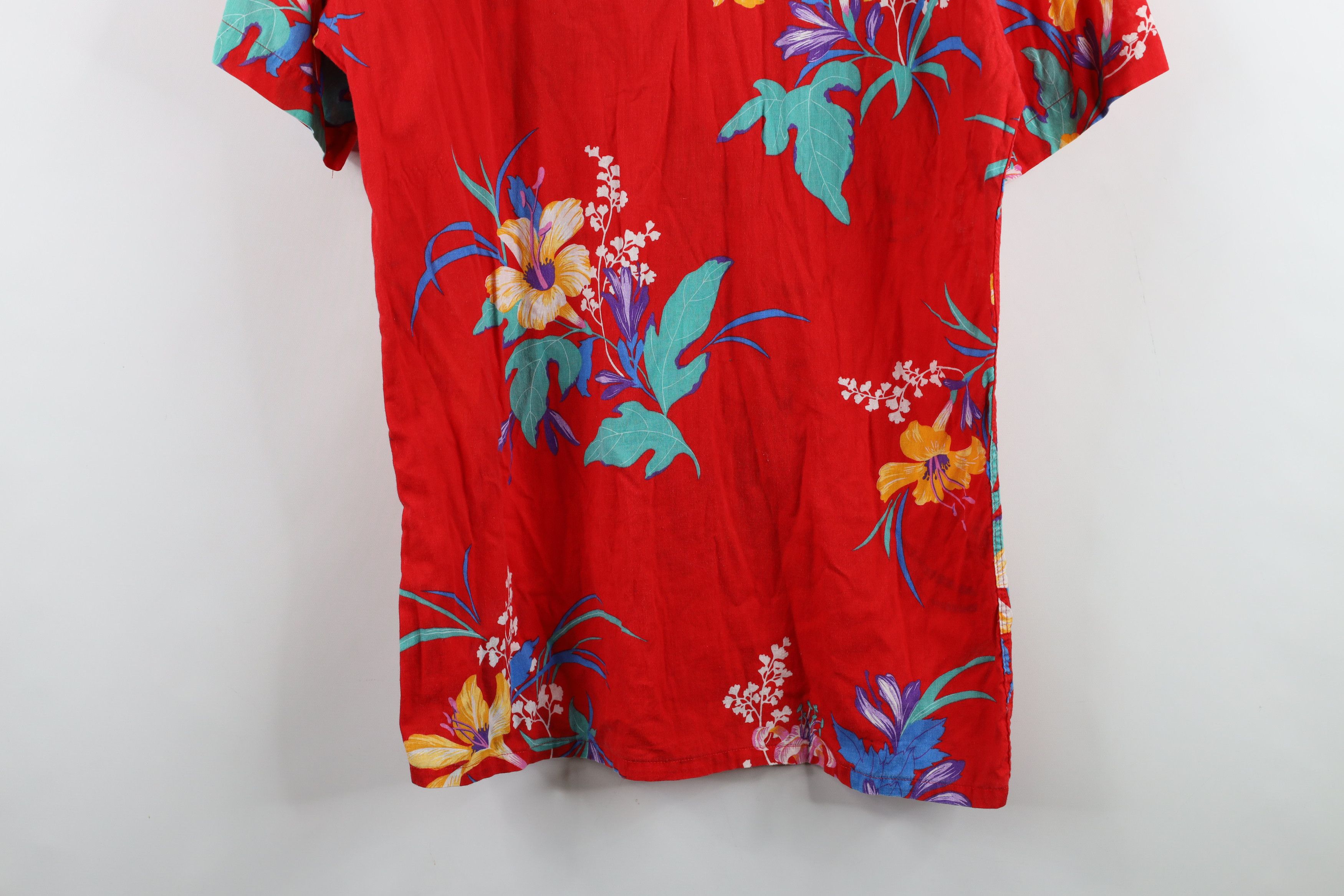 Vintage Vintage 70s Streetwear Flower Hawaiian Button Shirt USA Size US M / EU 48-50 / 2 - 13 Thumbnail