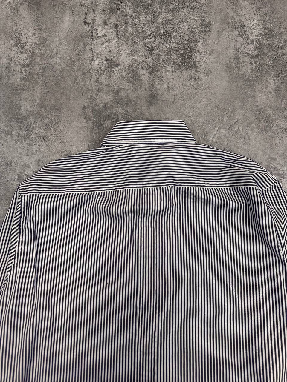 Gucci Gucci Tom Ford Men Blue White Striped Slim Fit Shirt Size US S / EU 44-46 / 1 - 8 Thumbnail
