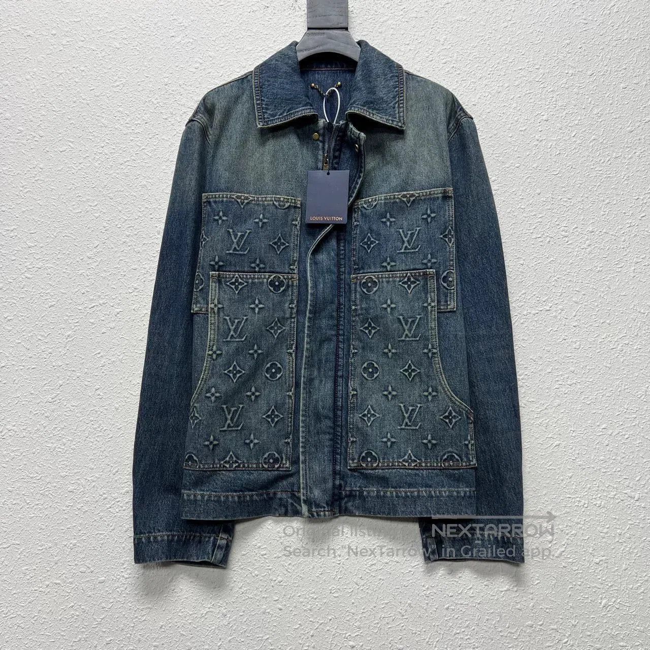 Louis Vuitton louis vuitton embossed denim jacket size 48. Size US L / EU 52-54 / 3 - 1 Thumbnail