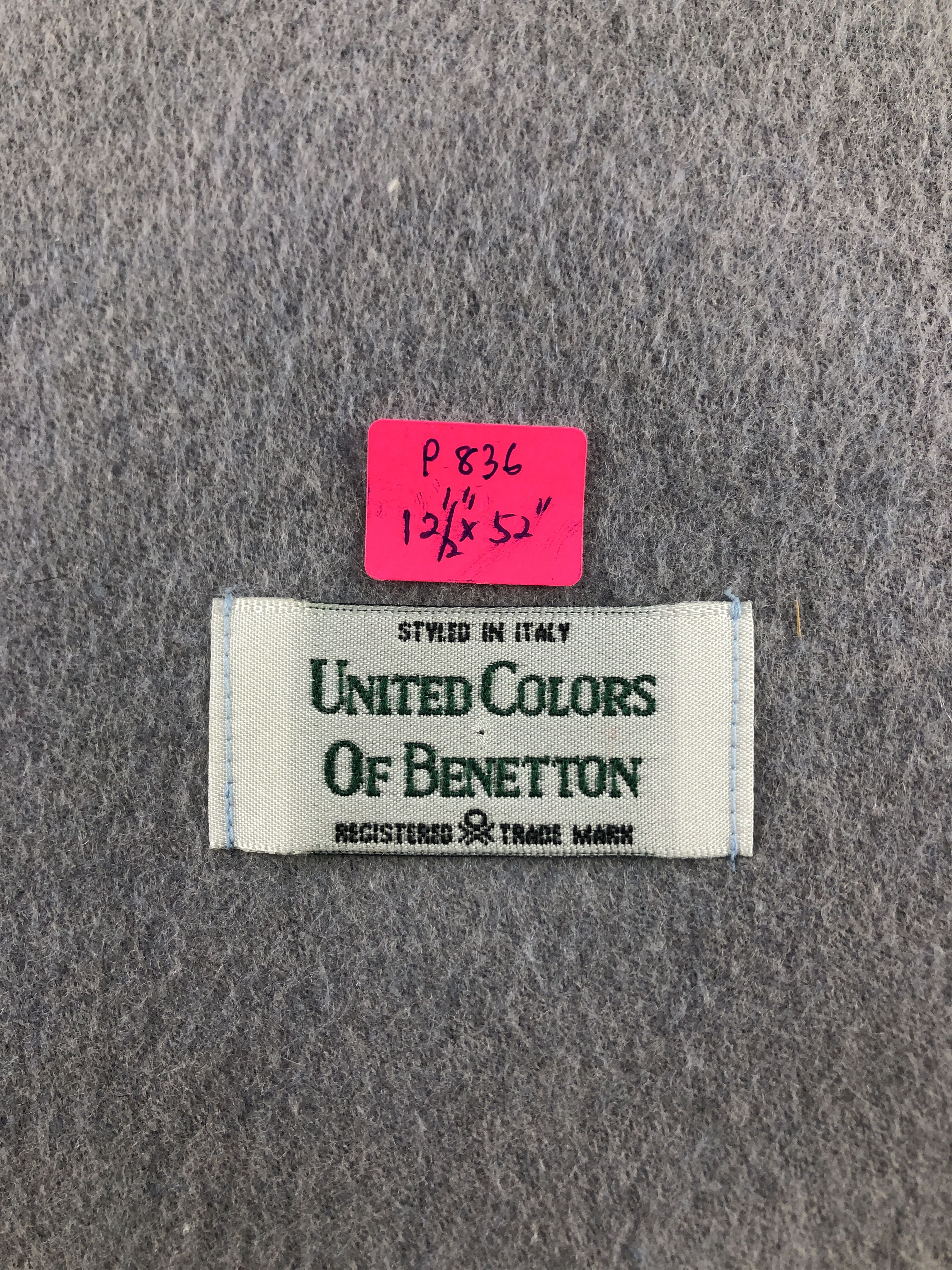 United Colors Of Benetton United Colors Of Benetton Scarf / Muffler / Neckwear P836 Size ONE SIZE - 4 Thumbnail
