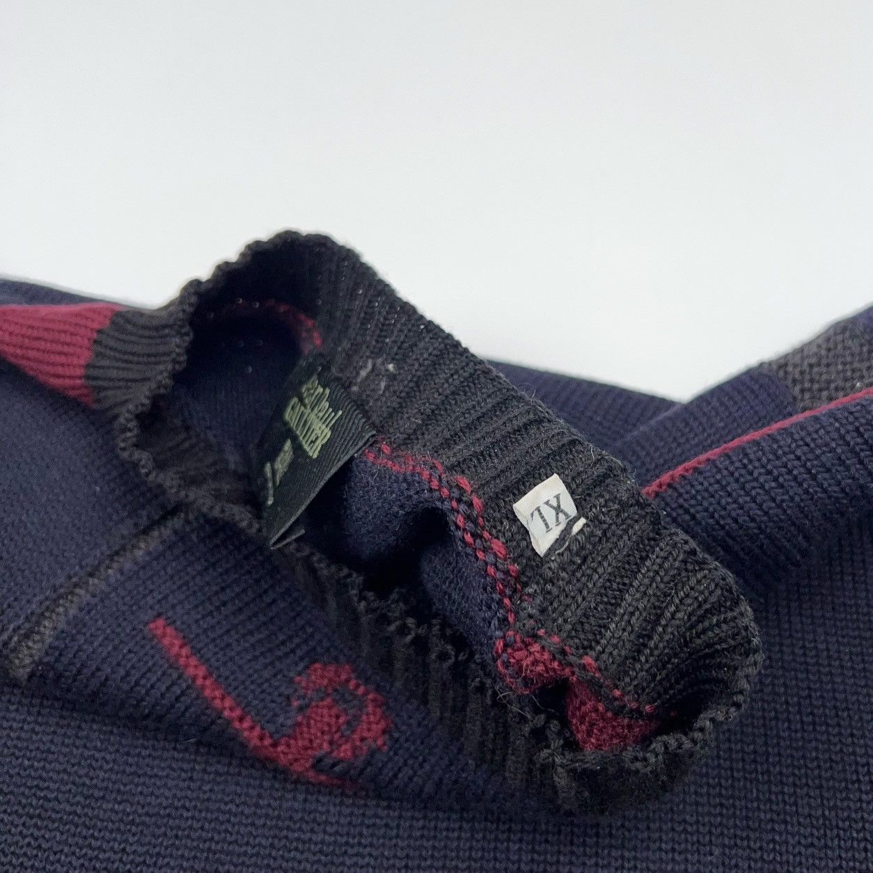 Jean Paul Gaultier Jean Paul Gaultier Vintage Knit Sweater Anchor Archive Size US XL / EU 56 / 4 - 18 Thumbnail