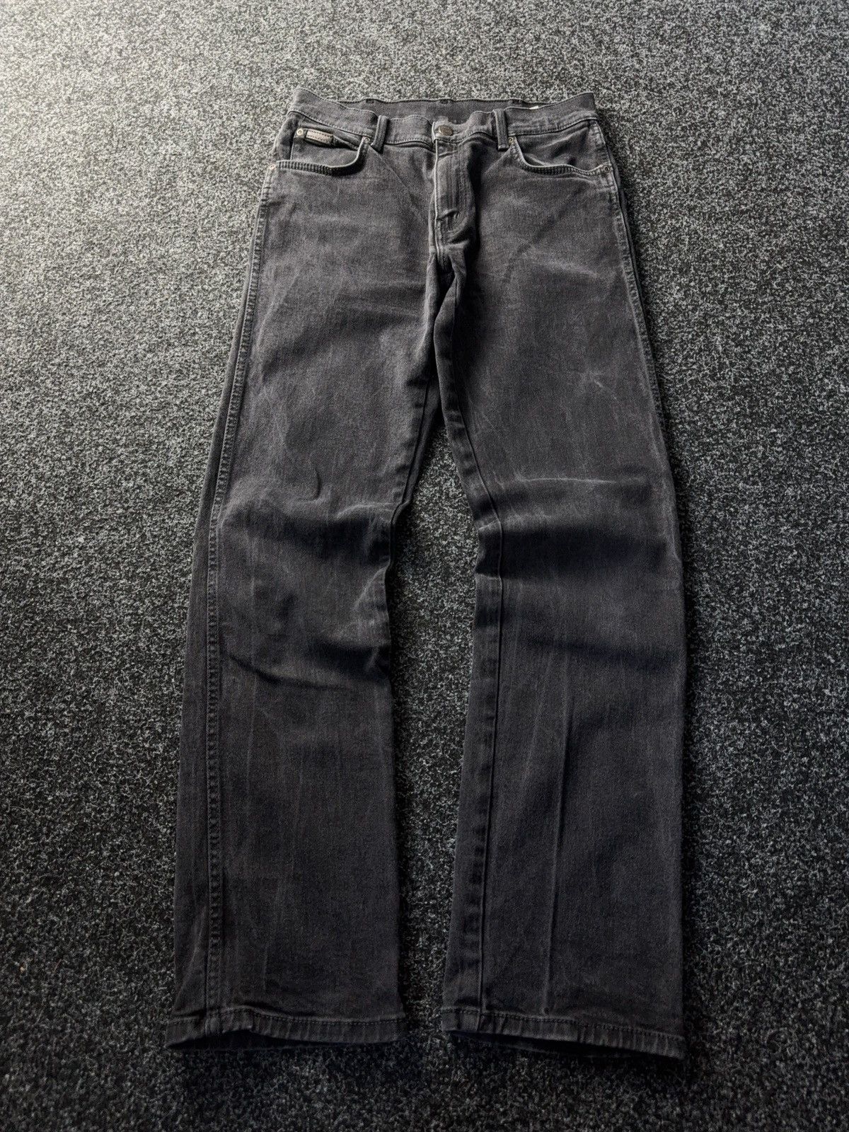 Wrangler Vintage 00s Wrangler Black Western Cowboy USA Style Size US 31 - 1 Thumbnail