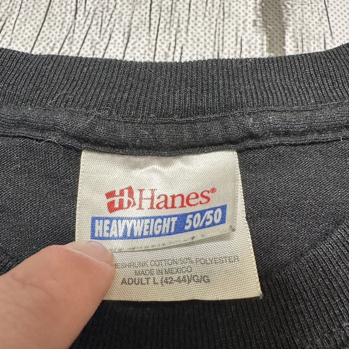 Hanes × Vintage Vintage Pandora Records tee Size US L / EU 52-54 / 3 - 4 Thumbnail