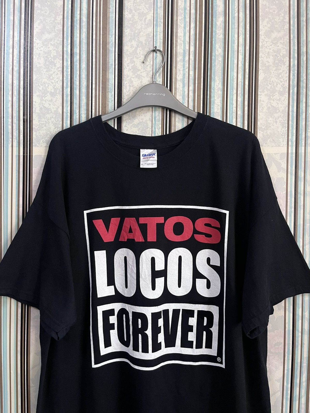 Band Tees Vintage manic hispanic vatos locos forever #F4 Size US XL / EU 56 / 4 - 2 Thumbnail