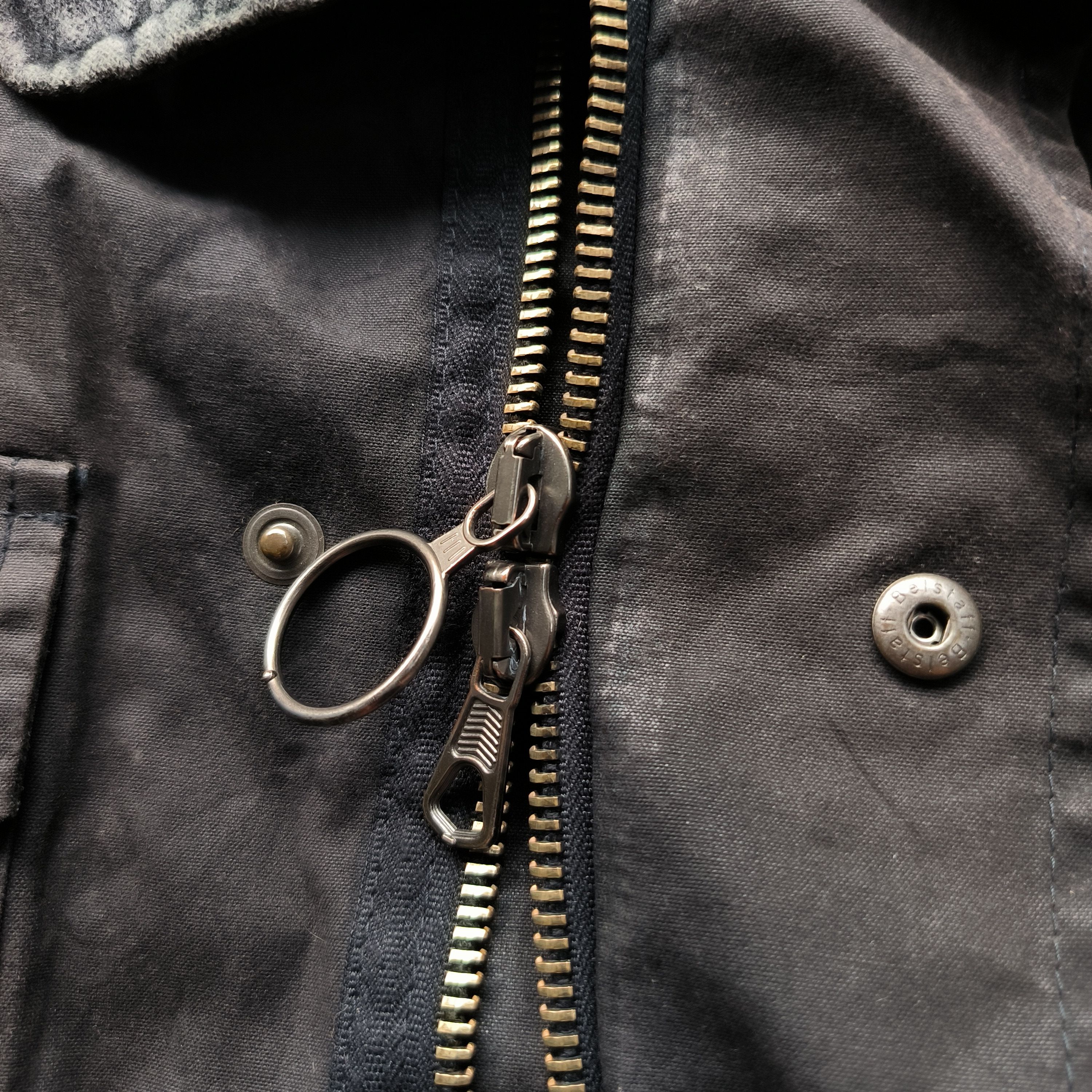 Belstaff Vintage Belstaff Black Prince Wax Moleskin Jacket Size US XL / EU 56 / 4 - 6 Thumbnail