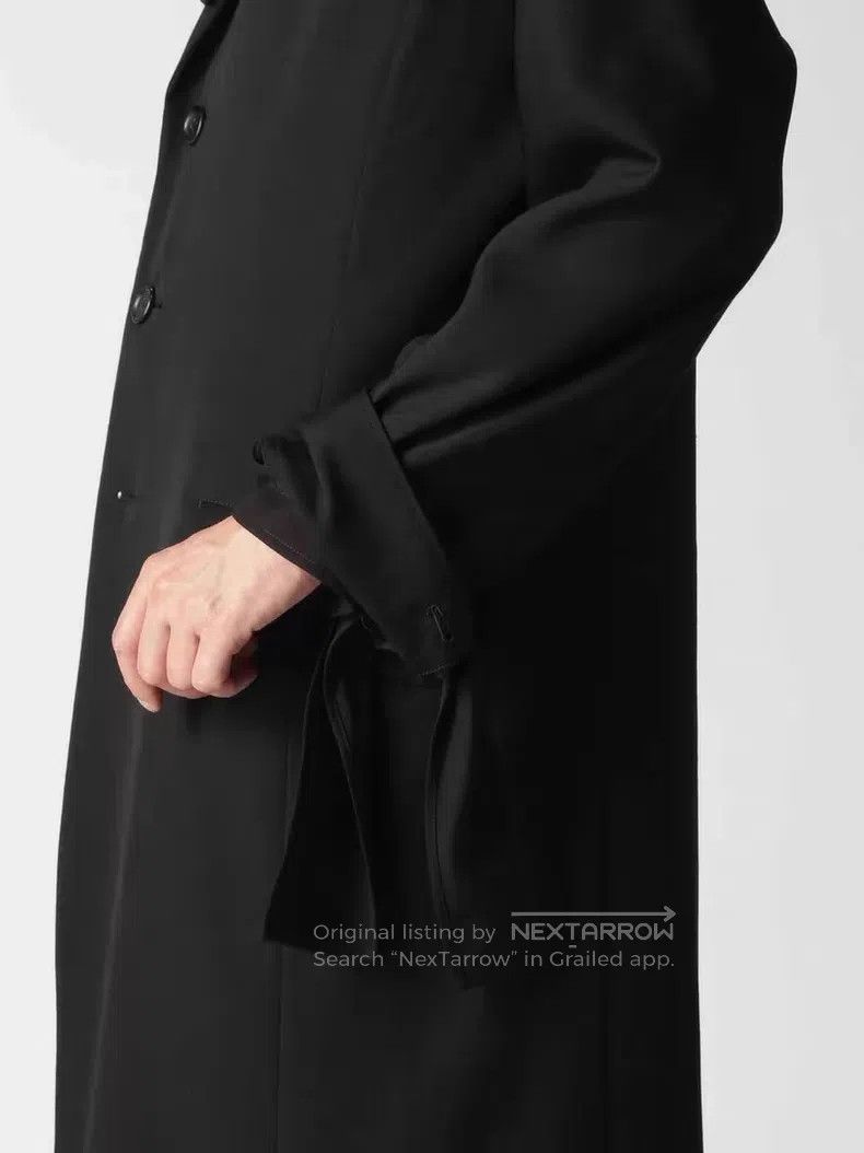 Yohji Yamamoto Yohji Yamamoto 24 SS lace-up sleeve wool coat Size US M / EU 48-50 / 2 - 6 Thumbnail