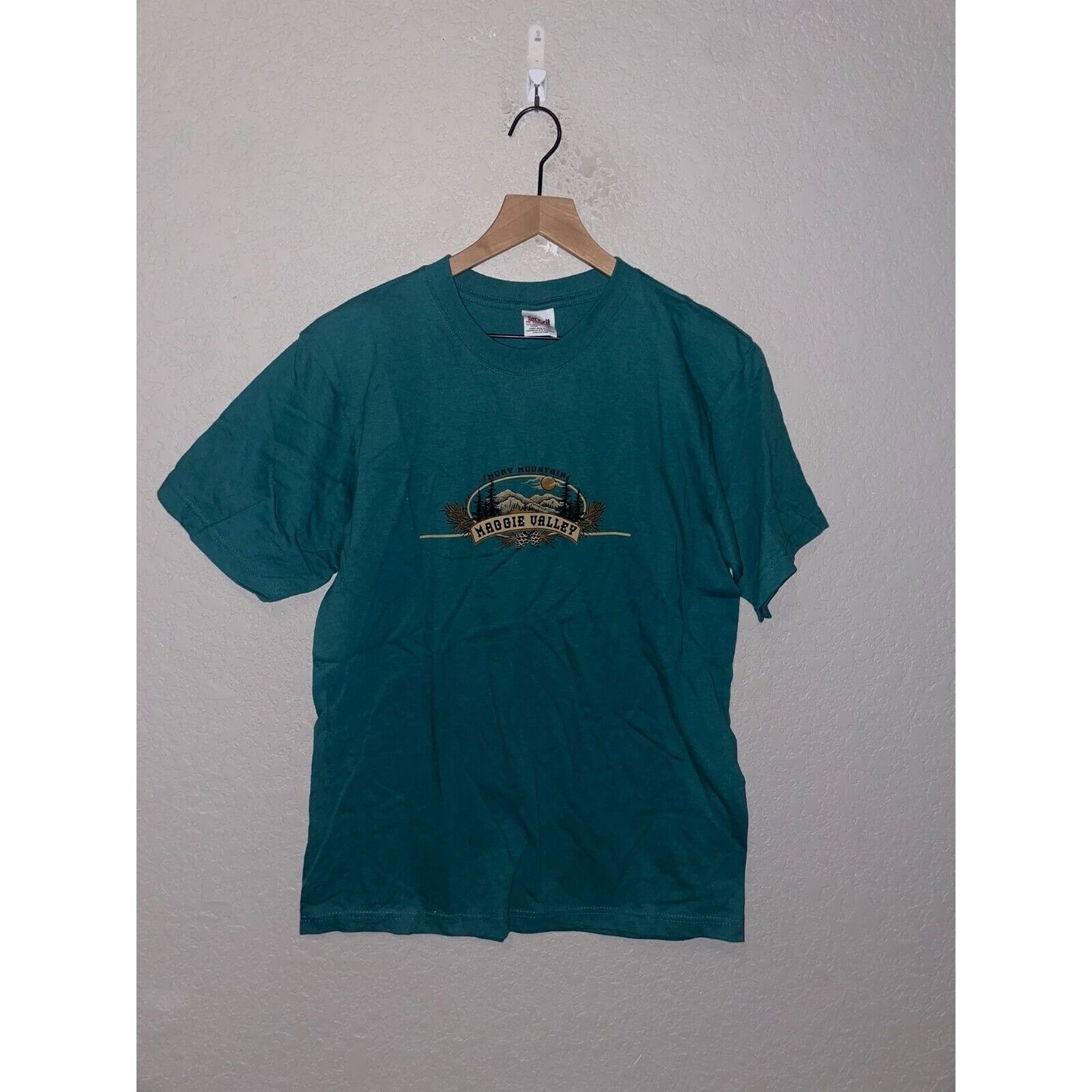 Anvil Vintage Maggie Valley Shirt Smoky Mountains Tee VTG 90s M Size US M / EU 48-50 / 2 - 1 Thumbnail