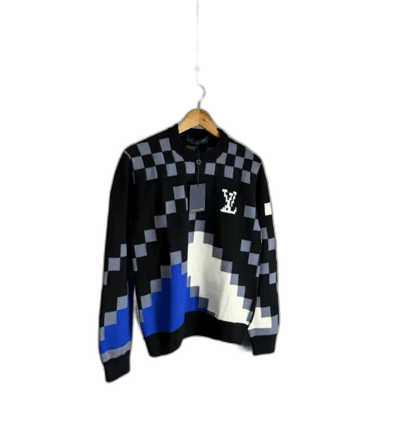 Louis Vuitton Louis Vuitton Patchwork Sweater with Tag Size US XS / EU 42 / 0 - 1 Thumbnail