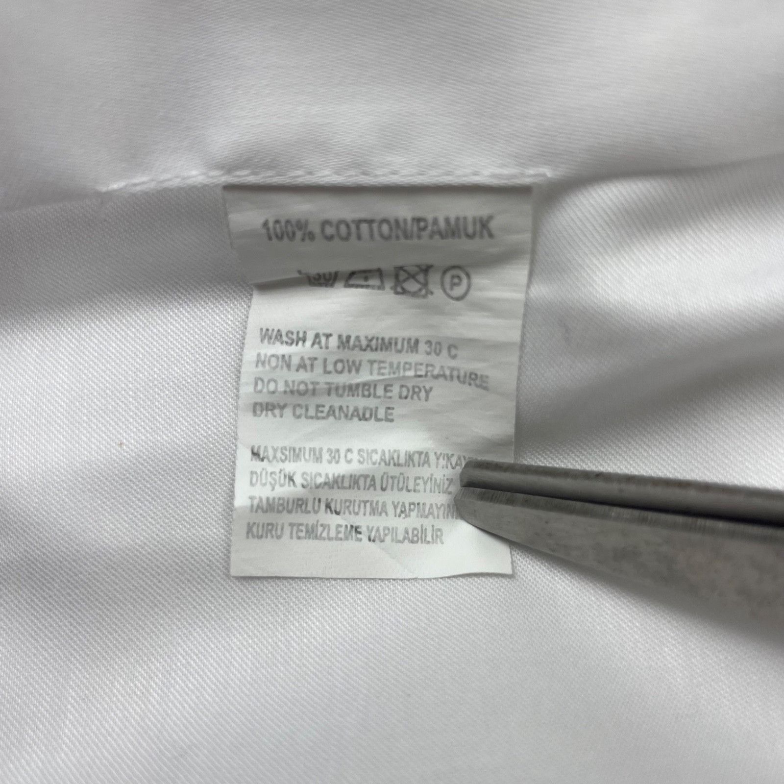 Other Furkan Korkmaz Men's Bespoke Custom 100% Cotton L/S Dress Sh Size US L / EU 52-54 / 3 - 5 Thumbnail