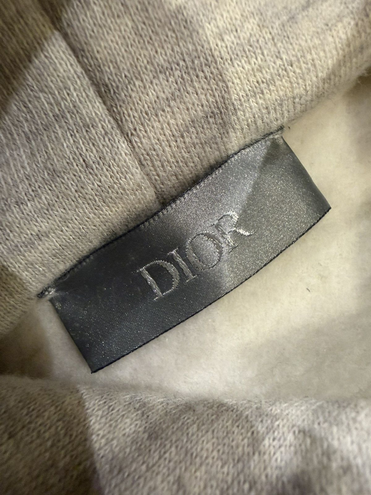 Dior × ERL Dior ERL Hooded Sweatshirt - Grey Size US XXL / EU 58 / 5 - 3 Thumbnail
