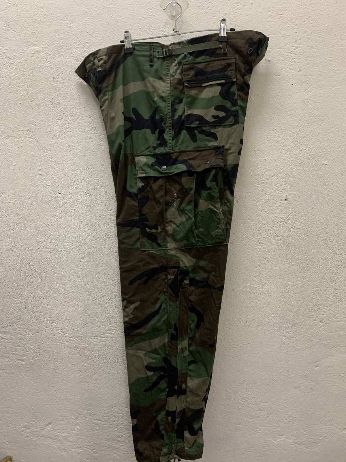 Japanese Brand × Vintage US Military Woodland Camo Chemical Protective Class 1 Size US 40 / EU 56 - 8 Thumbnail