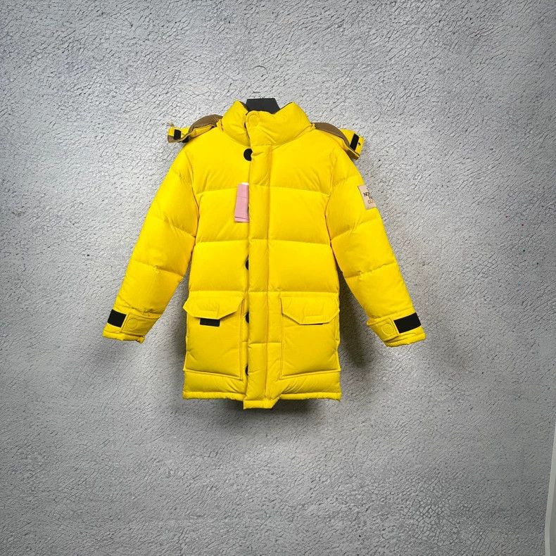 Gucci Gucci North Face Yellow Puffer Jacket-dmc Size US XXS / EU 40 - 1 Thumbnail
