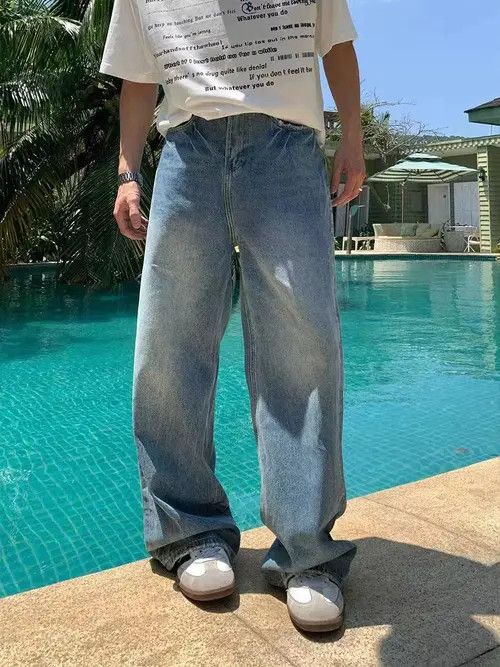 Japanese Brand Mashiko x Miura Vintage Casual Loose Jeans Size US 32 / EU 48 - 7 Thumbnail
