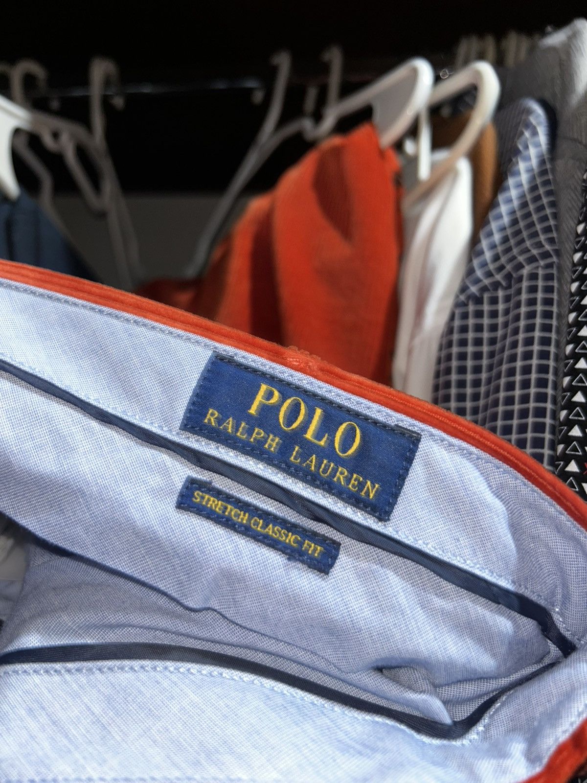 Polo Ralph Lauren Orange corduroy pants Size US 38 / EU 54 - 2 Thumbnail