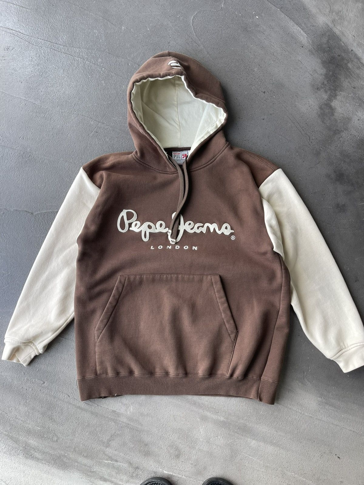 Pepe Jeans × Vintage Pepe Jean London Hoodie Size US XL / EU 56 / 4 - 1 Thumbnail