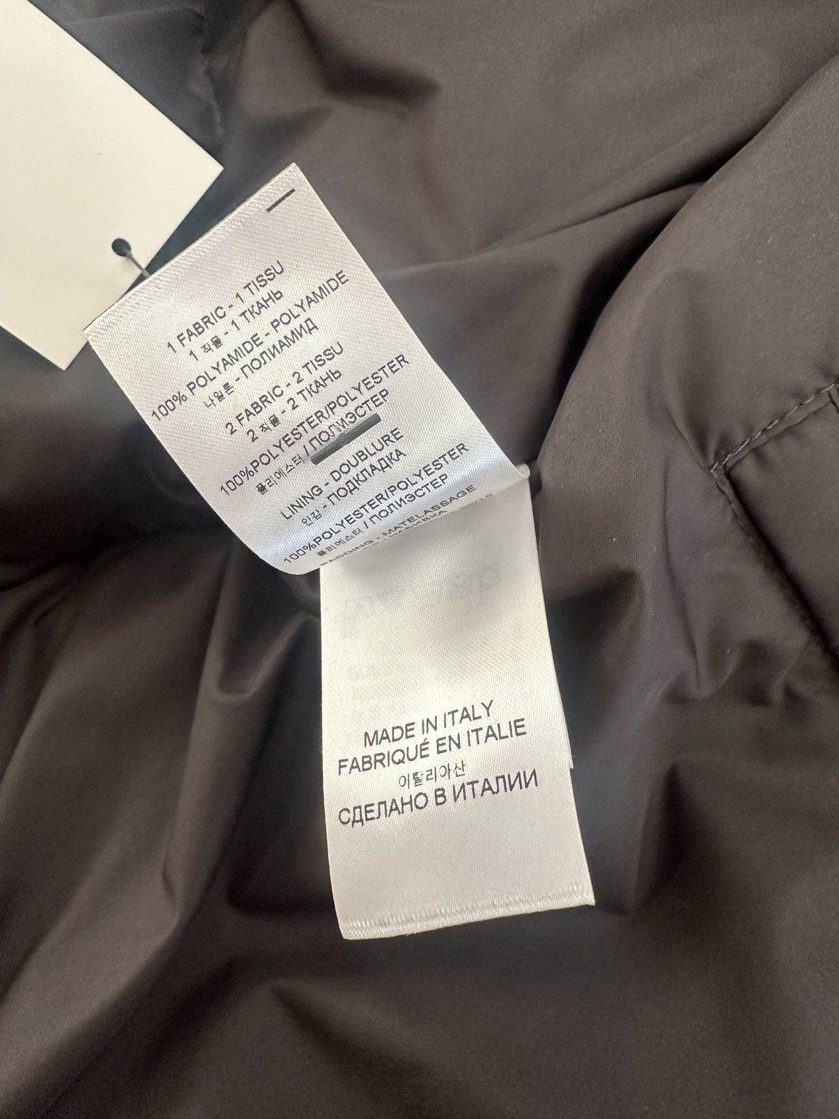 Vetements VTMNTS Black Color Block Down Jacket Size US S / EU 44-46 / 1 - 9 Thumbnail