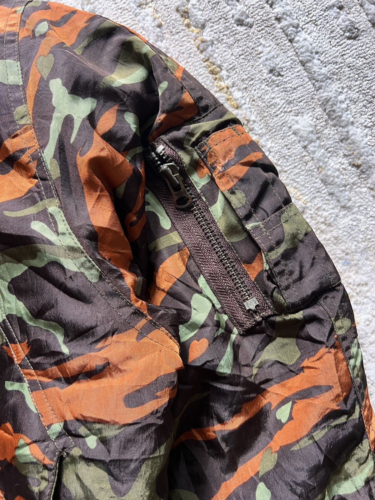 Jean Paul Gaultier Jean Paul Gaultier MA-1 Camo Junior Gaultier Bomber Jacket Size US XS / EU 42 / 0 - 10 Thumbnail