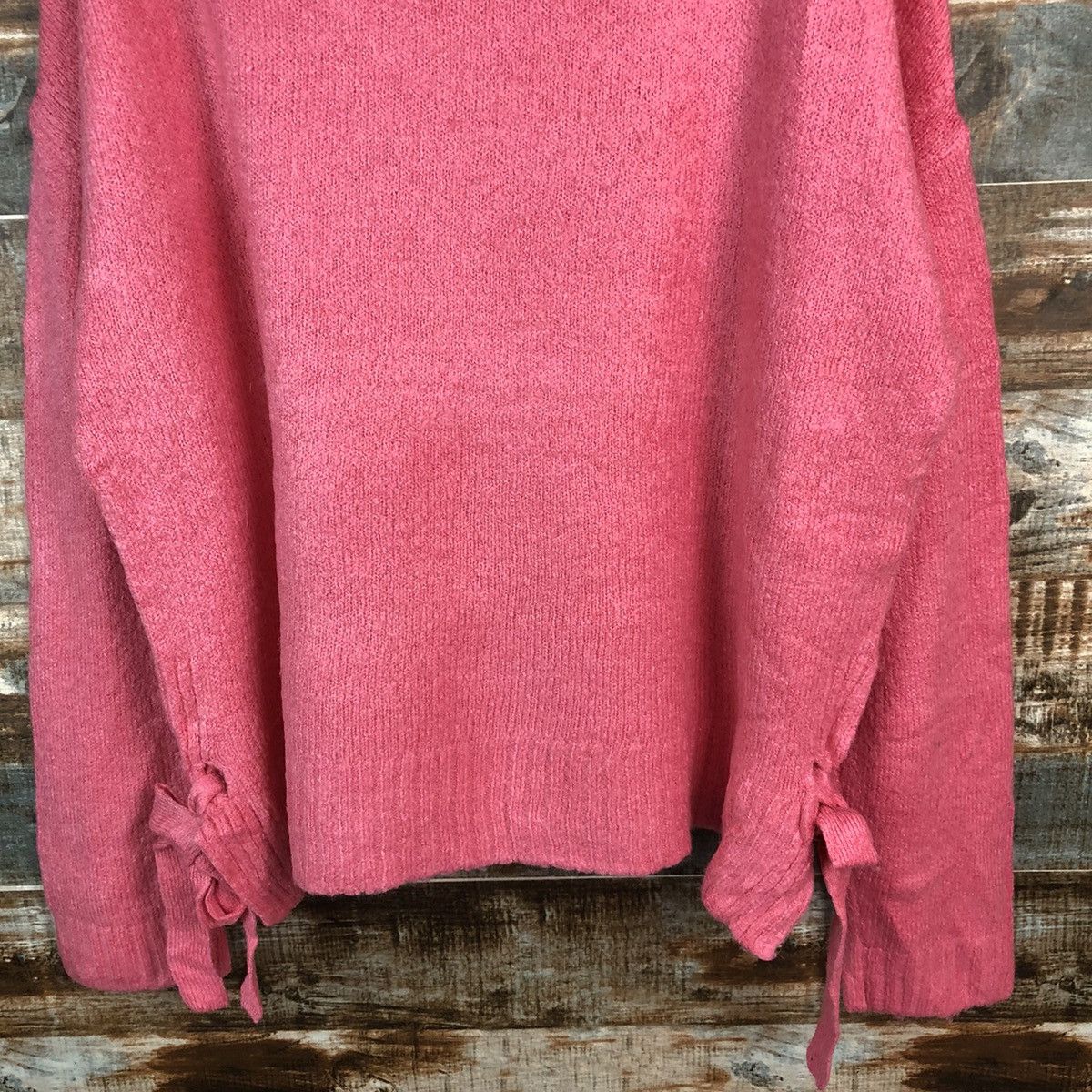 Homespun Knitwear × Japanese Brand H&M Pink Knitwear #A1845 Size L / US 10 / IT 46 - 6 Thumbnail