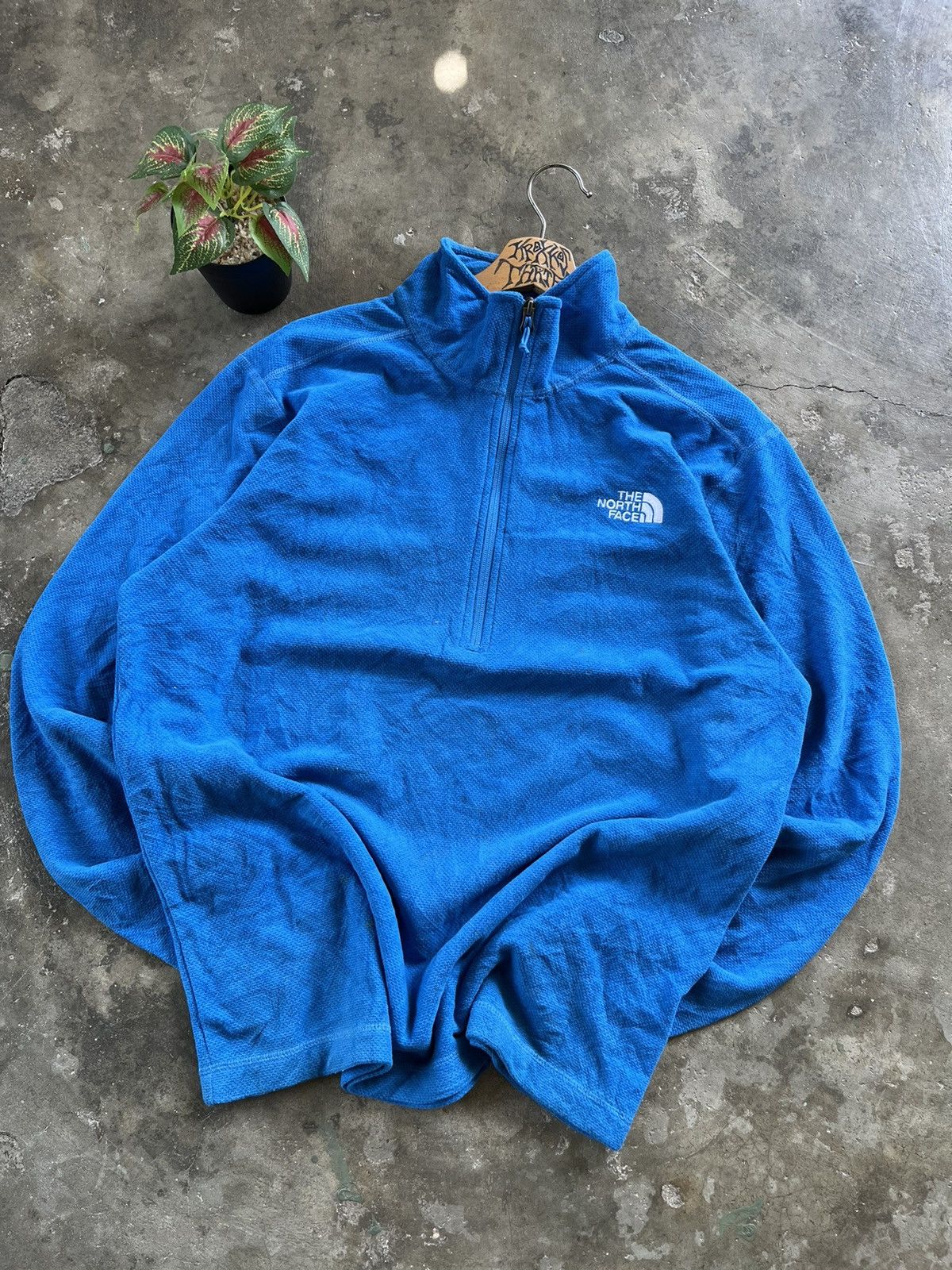 Japanese Brand × The North Face 🔥The North Face Half Zipper Fleece Sweetshirts Size US L / EU 52-54 / 3 - 1 Thumbnail