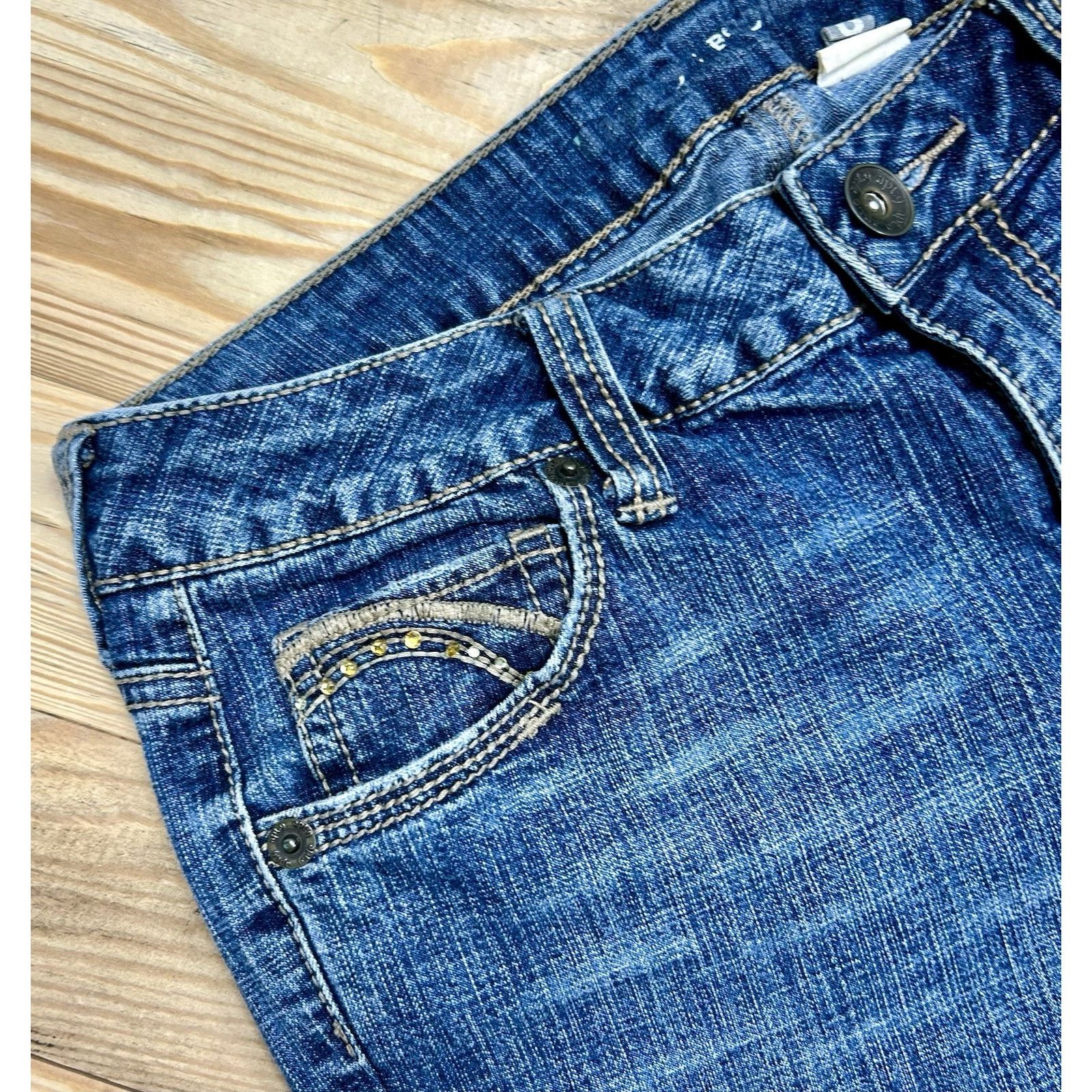 Apt. 9 APT.9 Jeans Women's size 6 Denim Stretch Mid Rise (30x29). Size 28" / US 6 / IT 42 - 2 Thumbnail