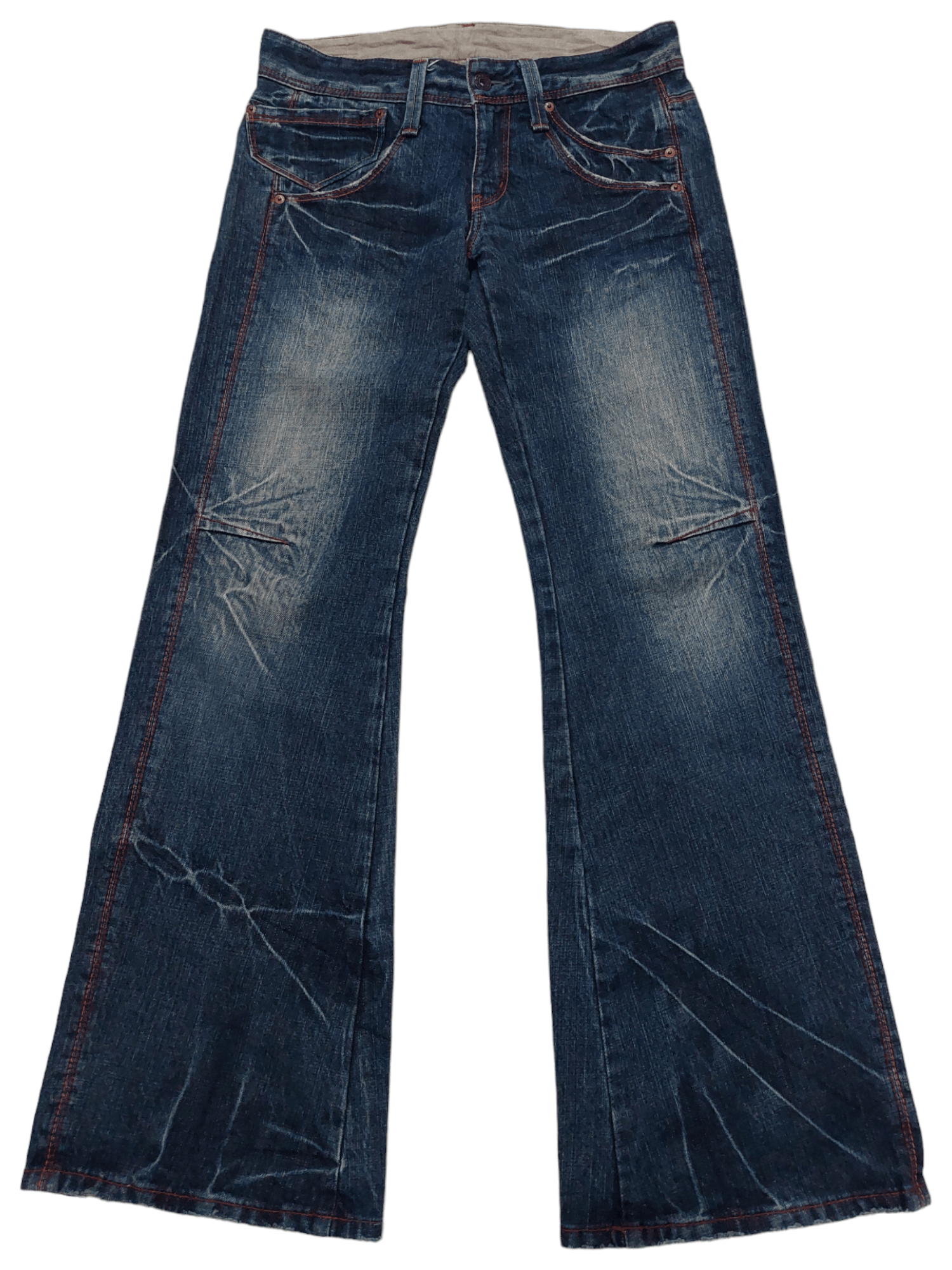 Et Boite Japanese Wide Leg Flare Denim