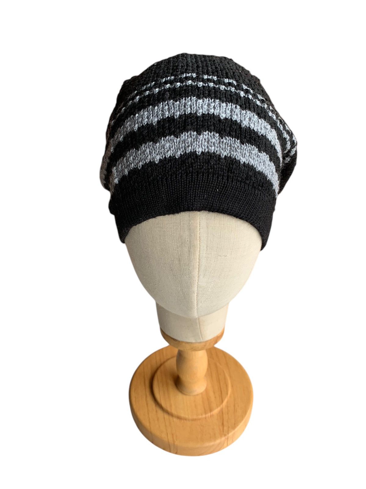 Japanese Brand × Kapital × Vintage Japanese Knitted Stripe Winter Sessions Long Beanie Hats Size ONE SIZE - 5 Thumbnail