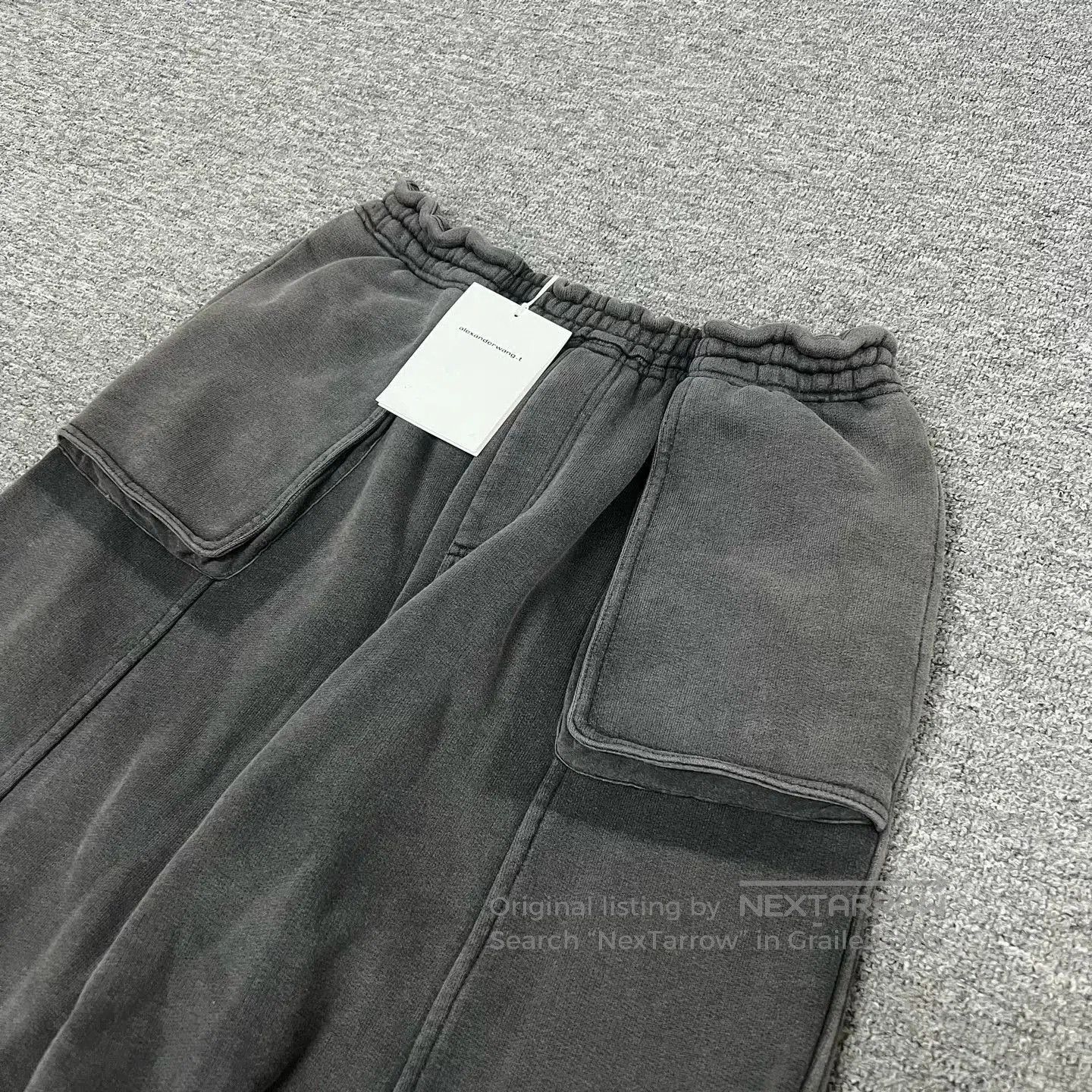 Alexander Wang Alexander Wang Terry Cloth Oversized Cargo Pants. Size 24" / US 00 / IT 34 - 3 Thumbnail