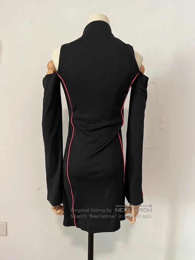 Fotus fotus size F Off-shoulder, long-sleeved dress, blouse Size S / US 4 / IT 40 - 2 Thumbnail