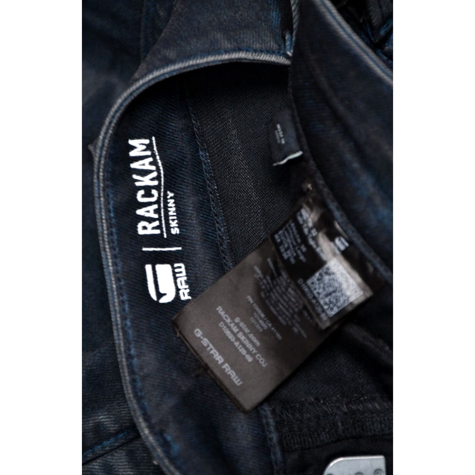 G-Star G-Star RAW Rackam Skinny Coj Jeans Men W32 L30 Gray Solid Denim Closure Zip 32 Inseam 30.31 inch 98 cm 30.31 inch Mens Skinny / Regular Vintage No Size US 32 / EU 48 - 6 Thumbnail