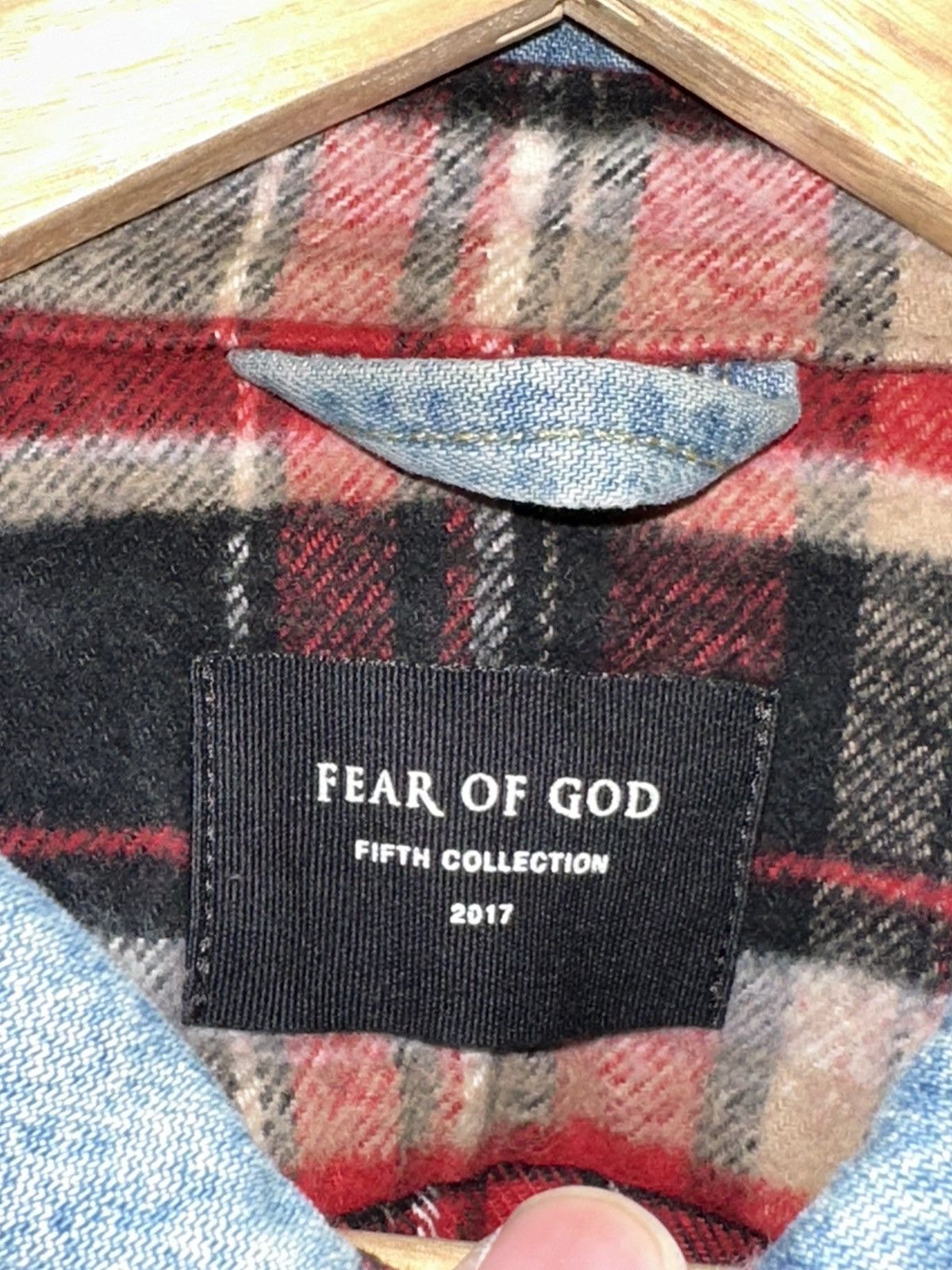 Fear of God Fear of god 4th denim wool jacket Size US M / EU 48-50 / 2 - 2 Thumbnail