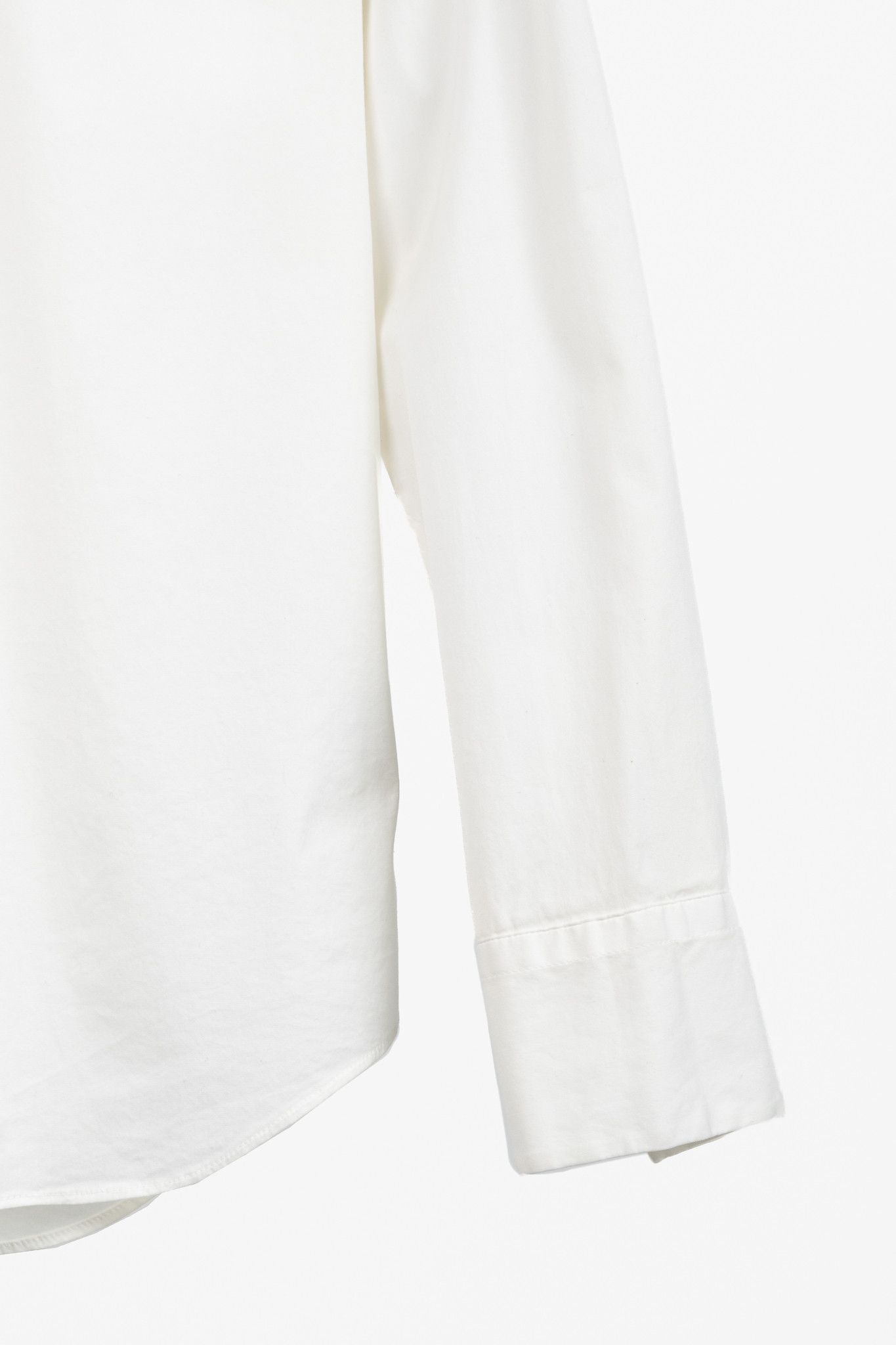 Brunello Cucinelli Brunello Cucinelli SS/17 Cotton Poplin Monili-Collar Shirt Size S / US 4 / IT 40 - 7 Thumbnail