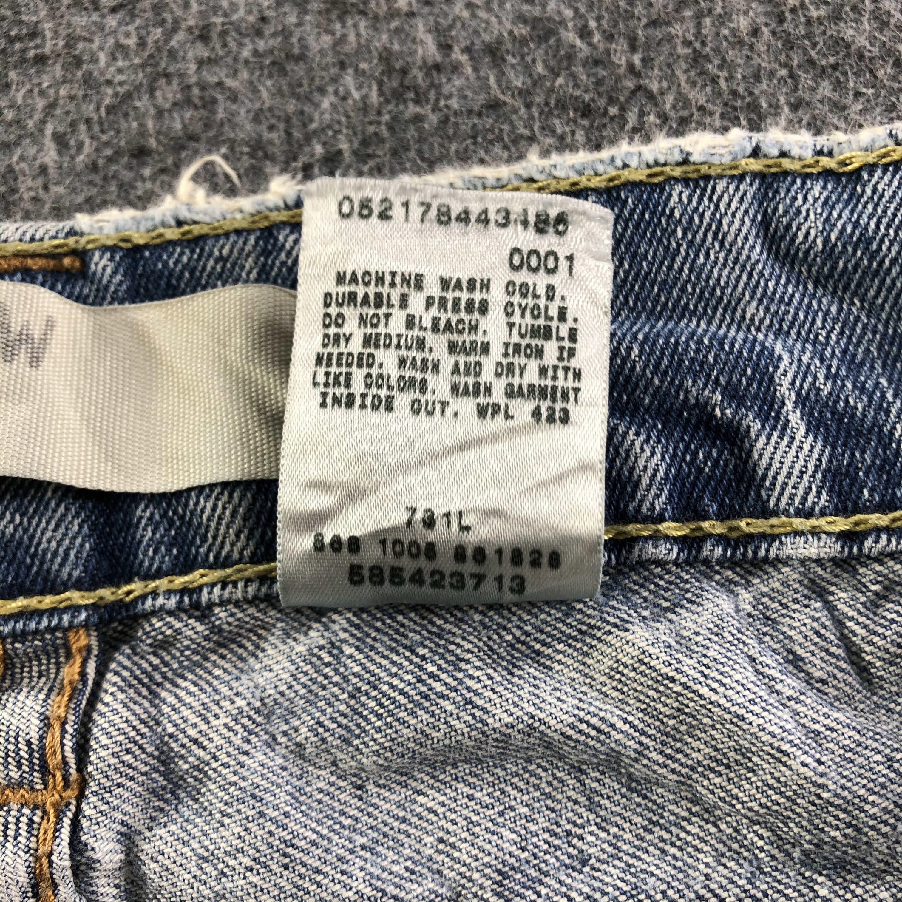 Levi's Vintage Blue Wash Levis 542 Jeans-J3227 Size US 32 / EU 48 - 13 Thumbnail