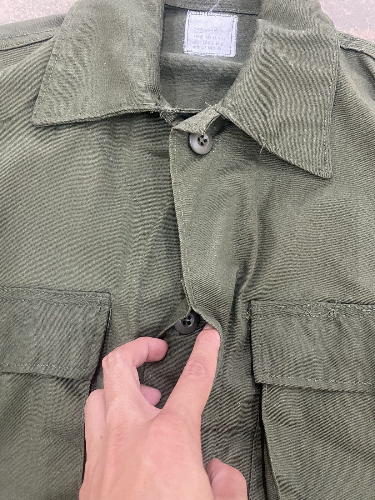 Vintage 1980s VINTAGE MILITARY PARKA JACKET M65 COAT SHIRT COMBAT Size US XS / EU 42 / 0 - 6 Thumbnail