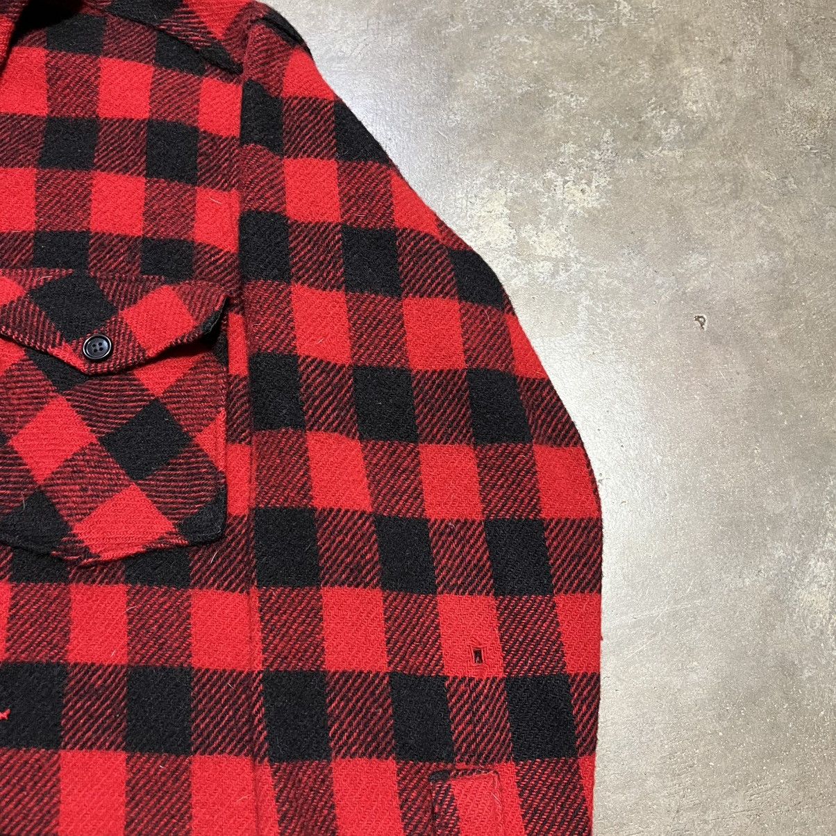 Woolrich Woolen Mills Vintage 70s Woolrich Buffalo Plaid Flannel Shirt Outdoor USA Size US M / EU 48-50 / 2 - 3 Thumbnail