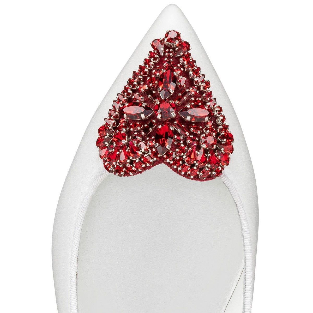Christian Louboutin o1s1wg110225 Flats in White Size US 12 / IT 42 - 5 Thumbnail